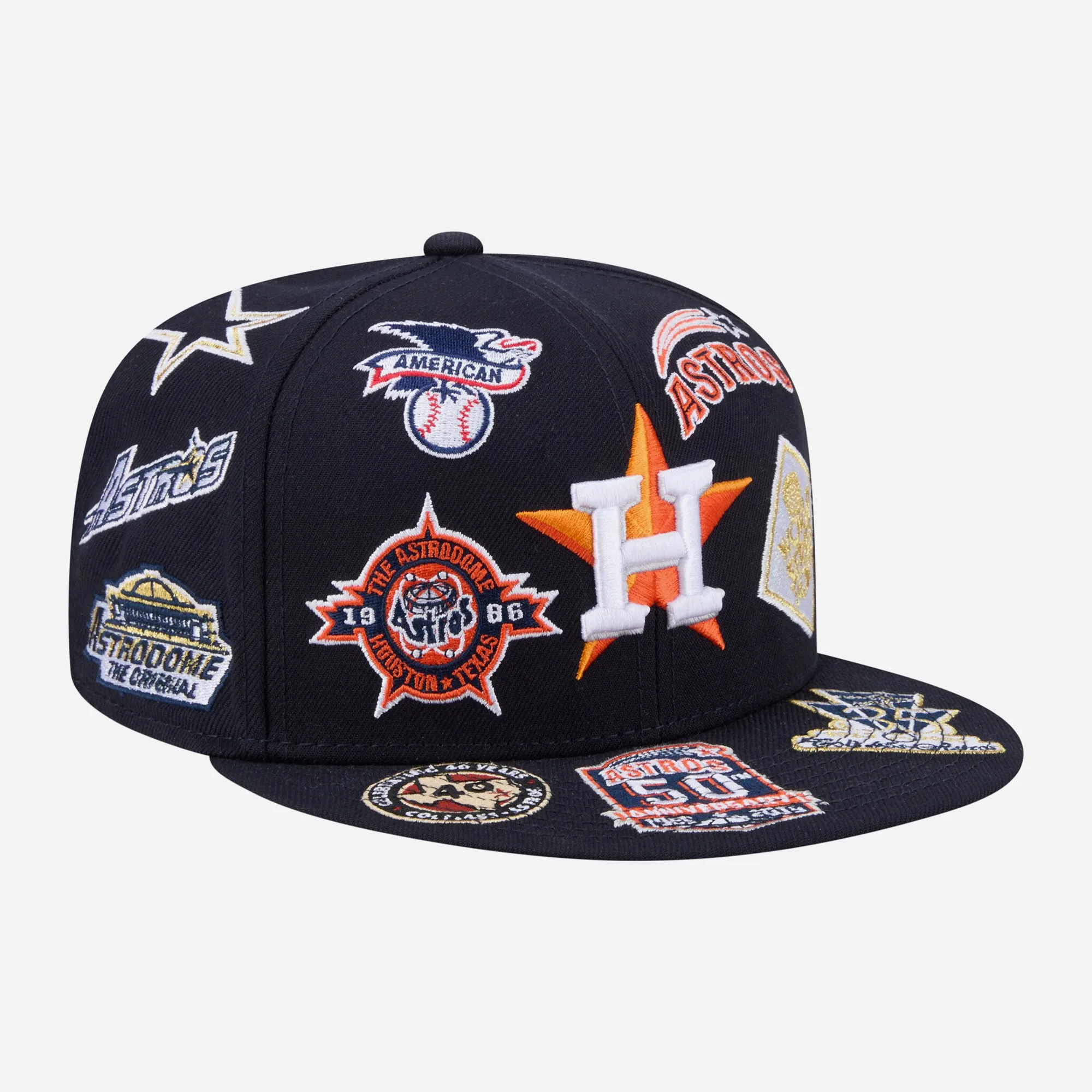 Casquette New Era 59FIFTY Houston Astros All Over Navy