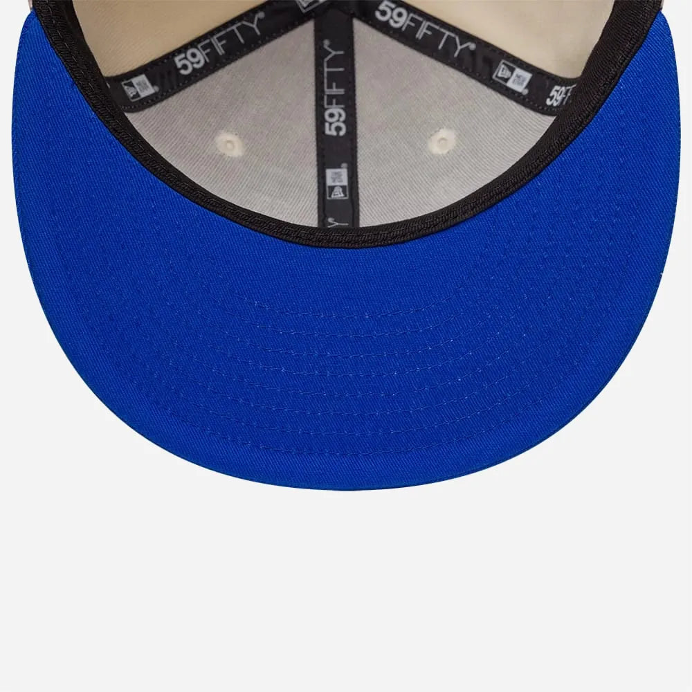 Casquette New Era 59FIFTY Yankees Crème Bleu Fitted League Essential