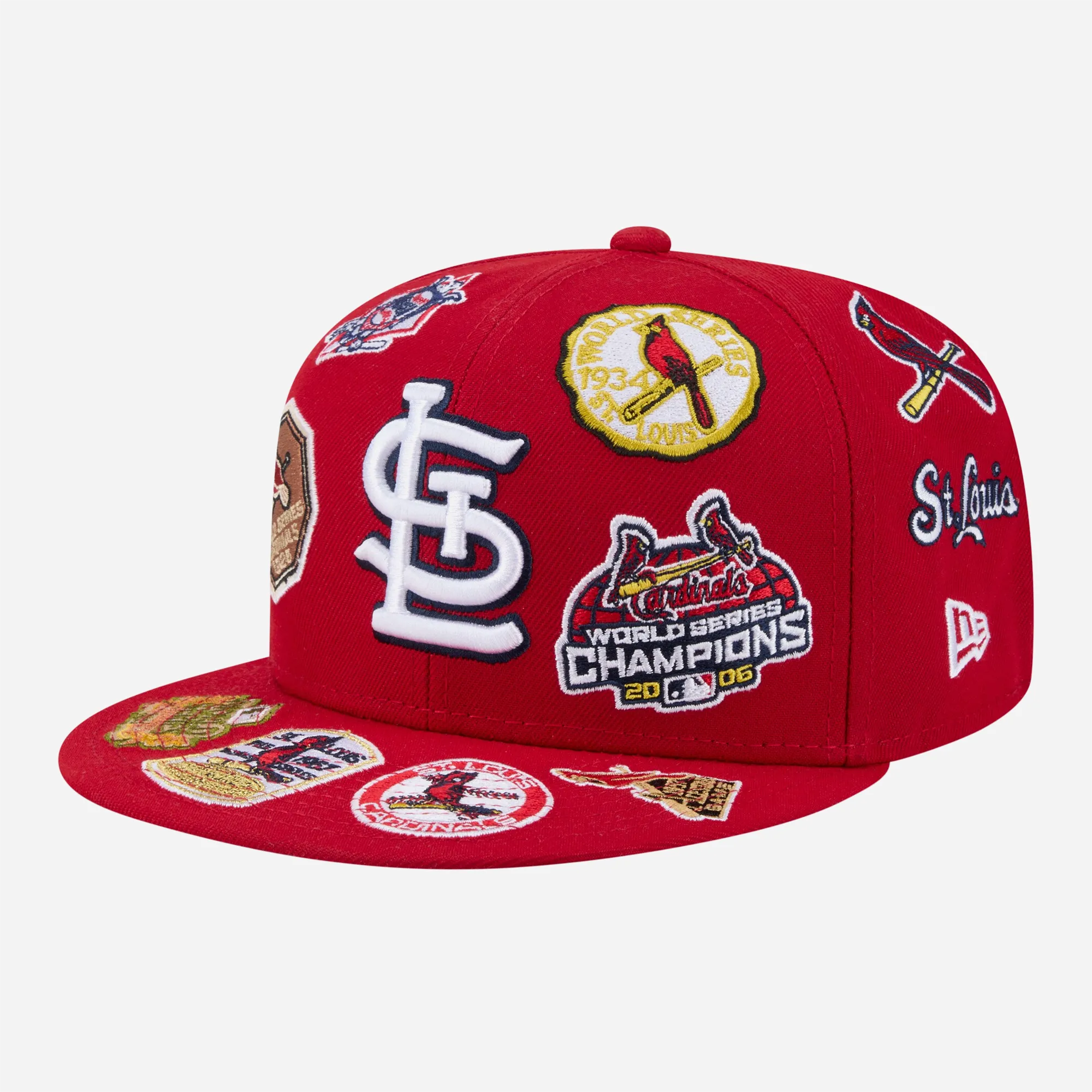 New Era 59FIFTY St Louis Cardinals All Over Red Cap