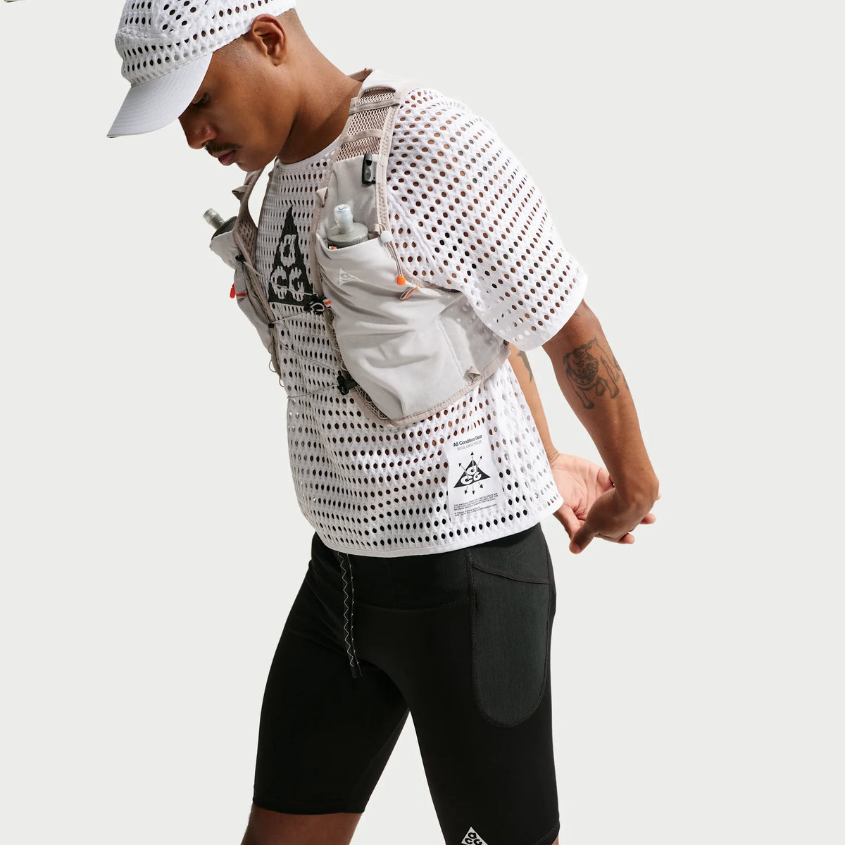 T-shirt Nike ACG Radical AirFlow White Anthracite