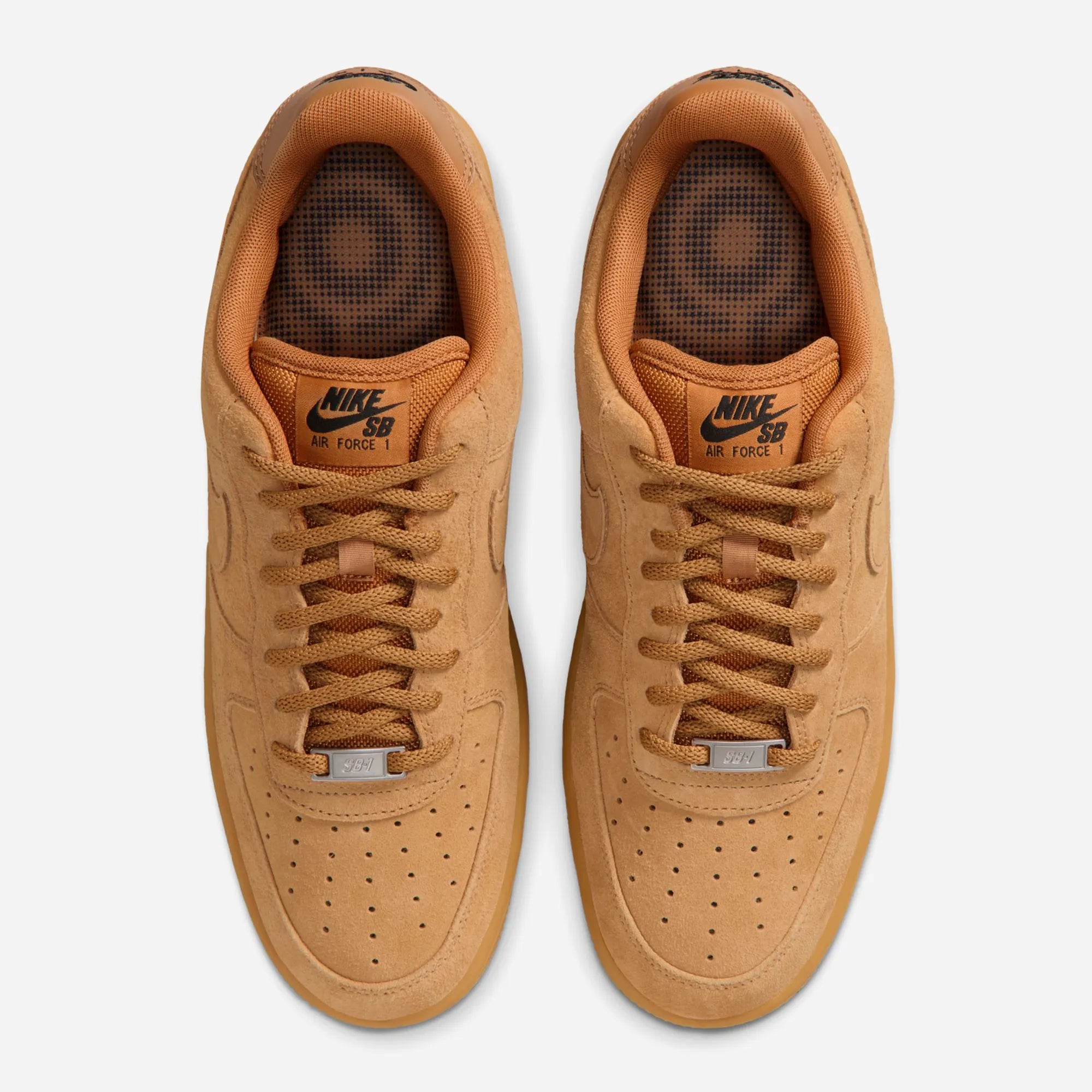 Nike SB Air Force 1 Flax Black Gum Light Brown