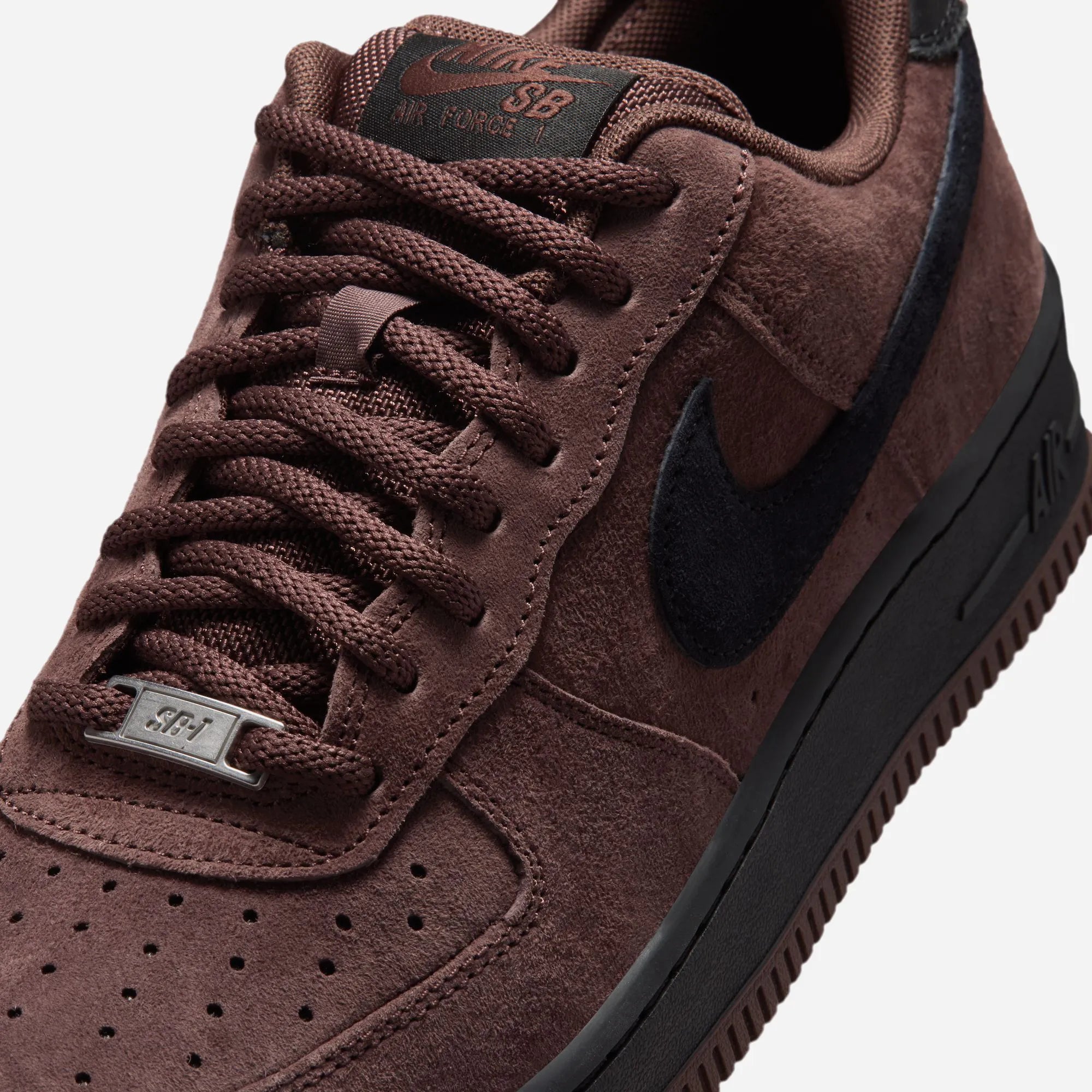 Nike SB Air Force 1 Light Chocolate Black