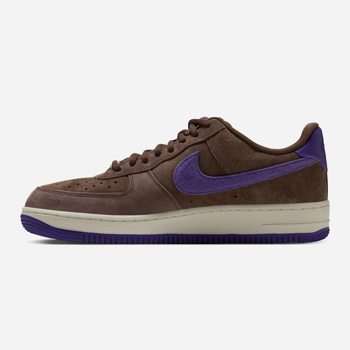 Nike SB Air Force 1 Light Chocolate Court Purple - Geo Edition