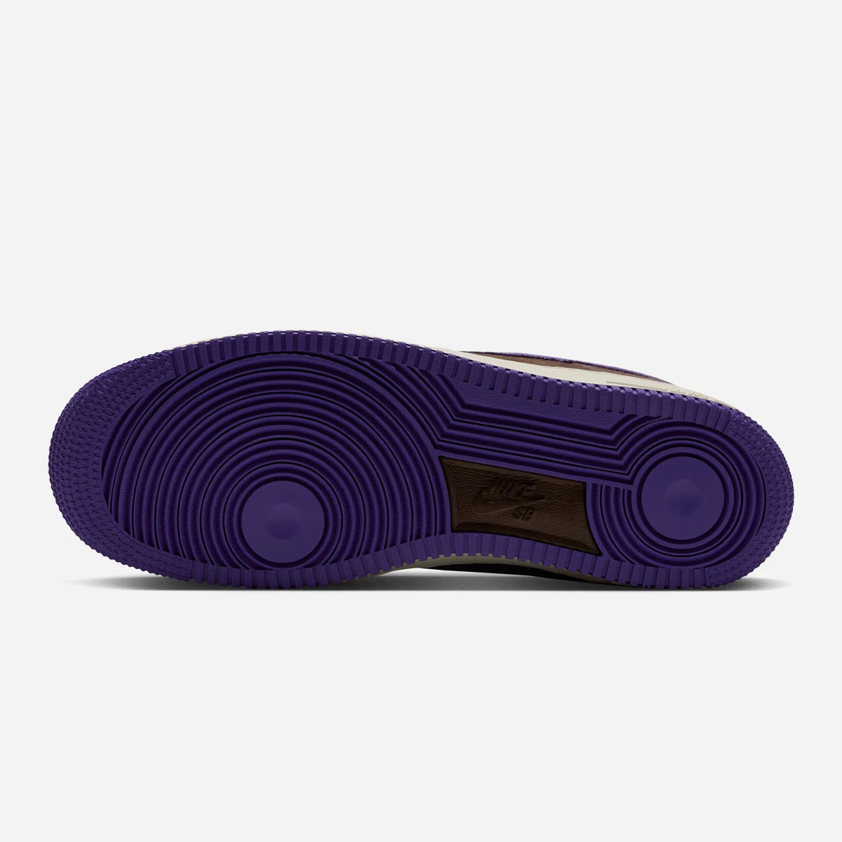 Nike SB Air Force 1 Light Chocolate Court Purple - Geo Edition