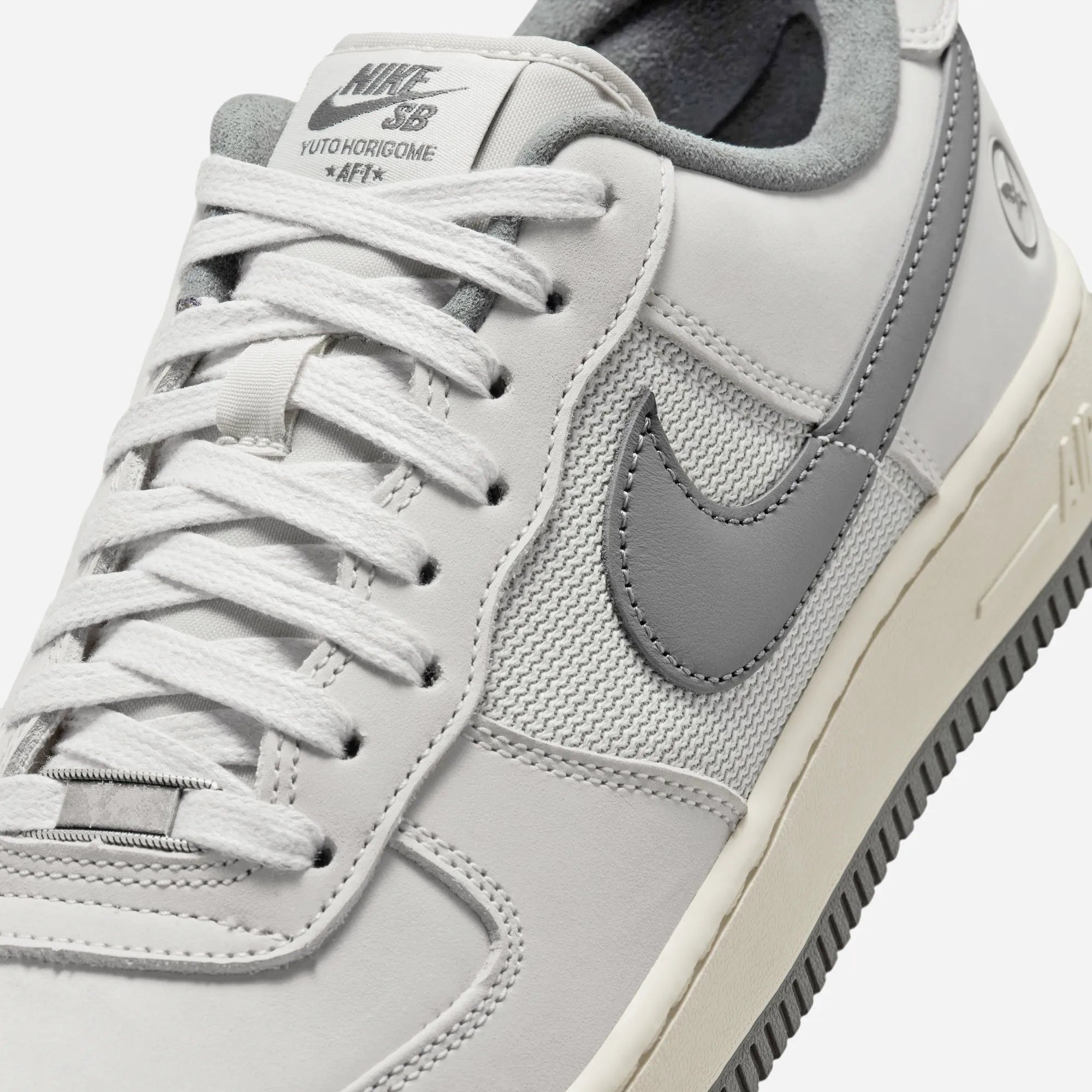 Nike SB Air Force 1 x Yuto White Iron Grey Coconut Milk