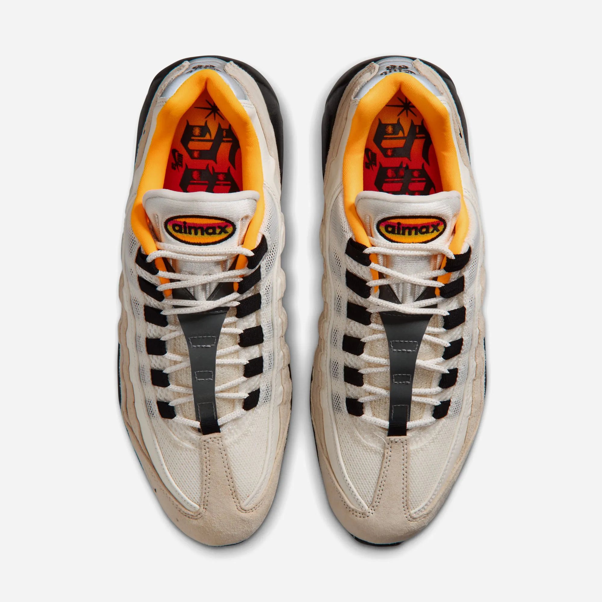 Nike SB Air Max 95 Club 58 Sail Black Orange