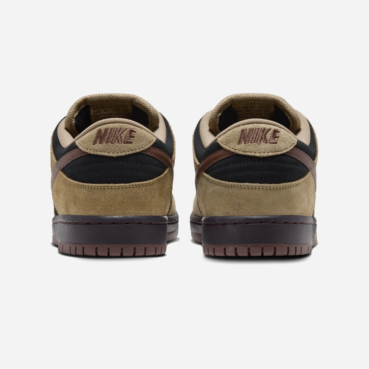 Nike SB Dunk Low Pro Filbert light Chocolate Black Burgundy Ash