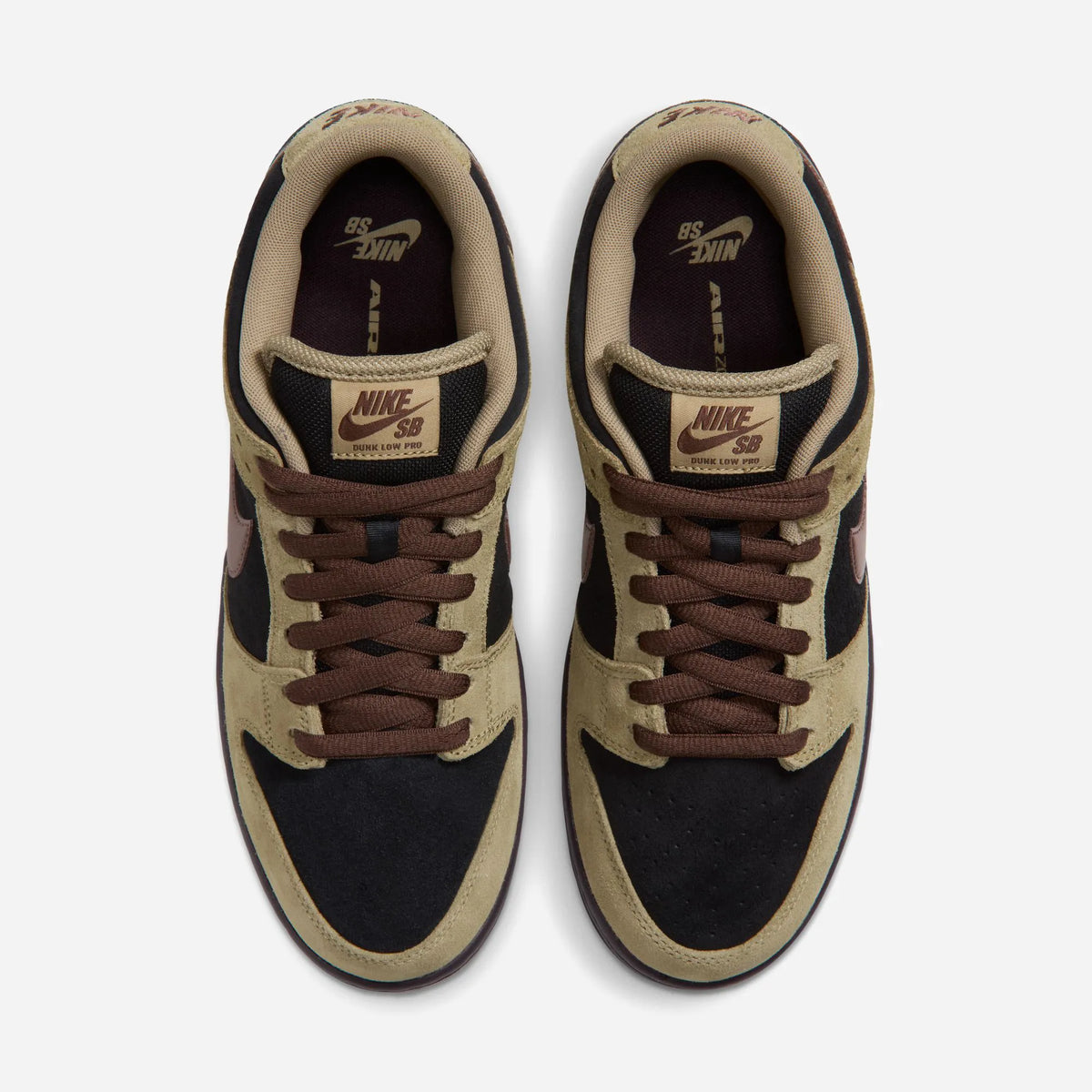 Nike SB Dunk Low Pro Filbert light Chocolate Black Burgundy Ash