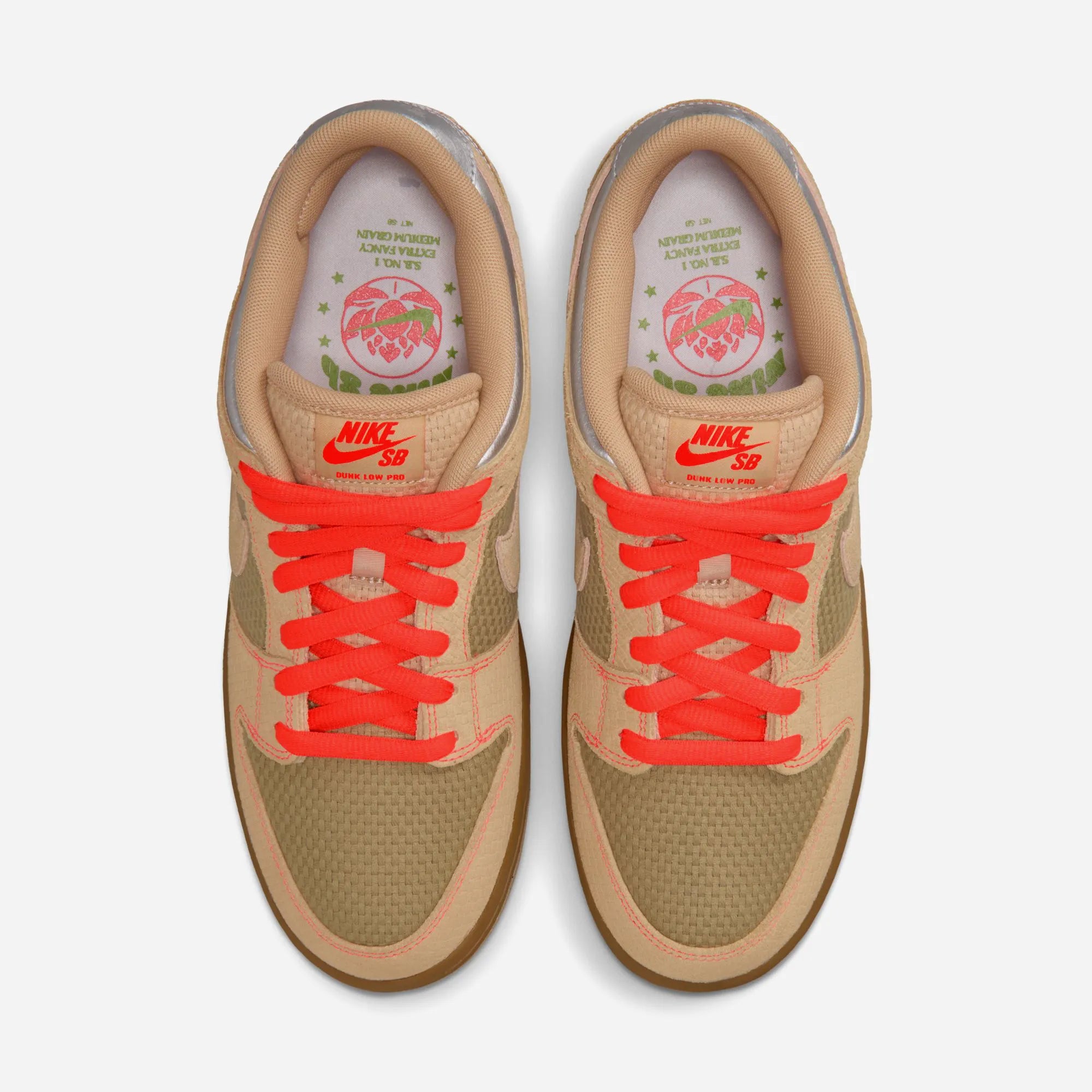 Nike Sb Dunk Low Pro "Som Tum"- Canvas Vachetta Tan Parachute Beige