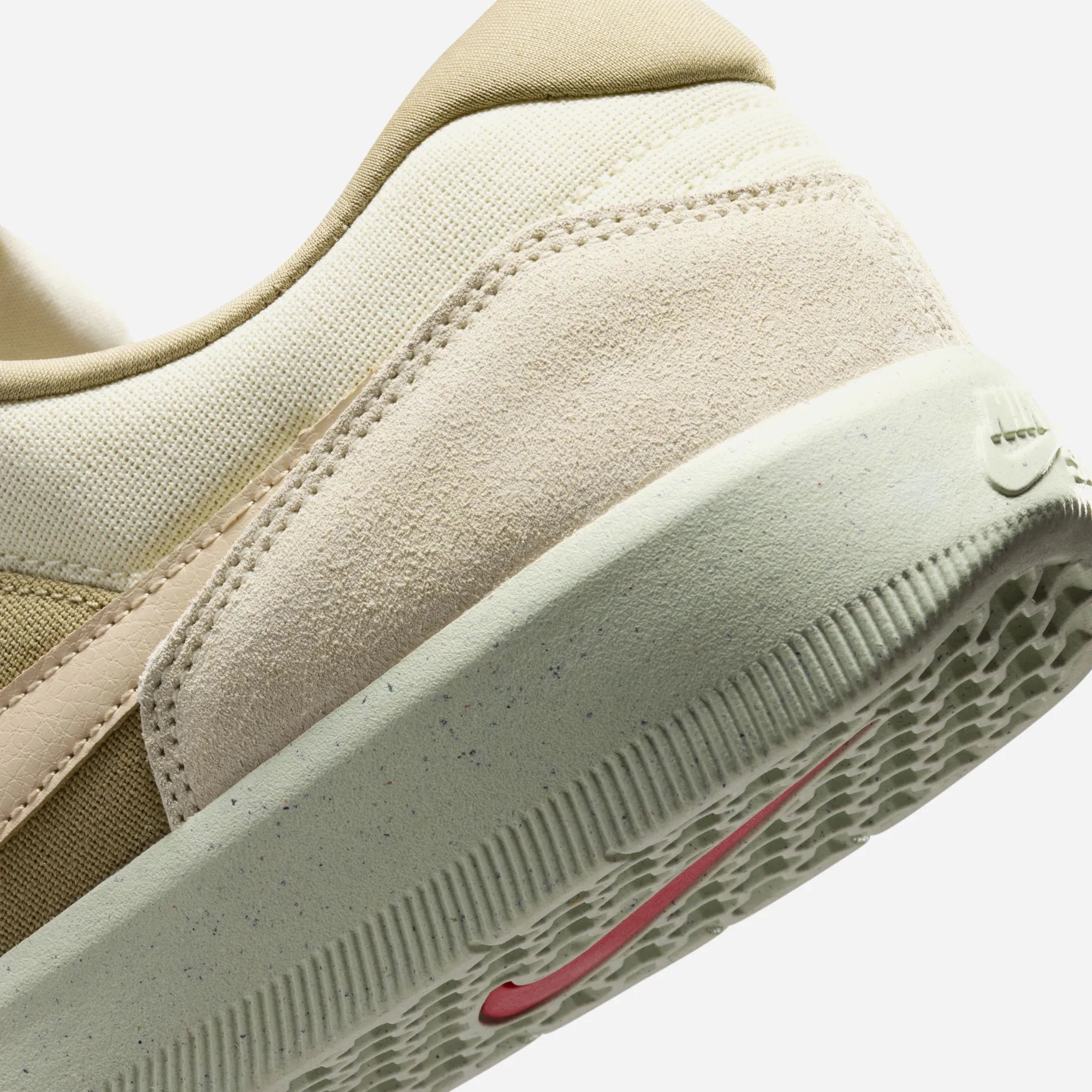 Nike SB Force 58 Sneakers Coconut Milk Linen Neutral Olive