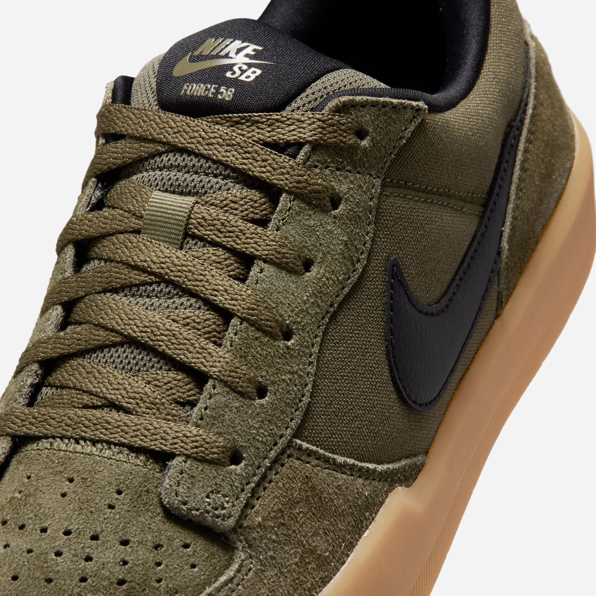 Nike SB Force 58 Medium Olive Black Medium Olive