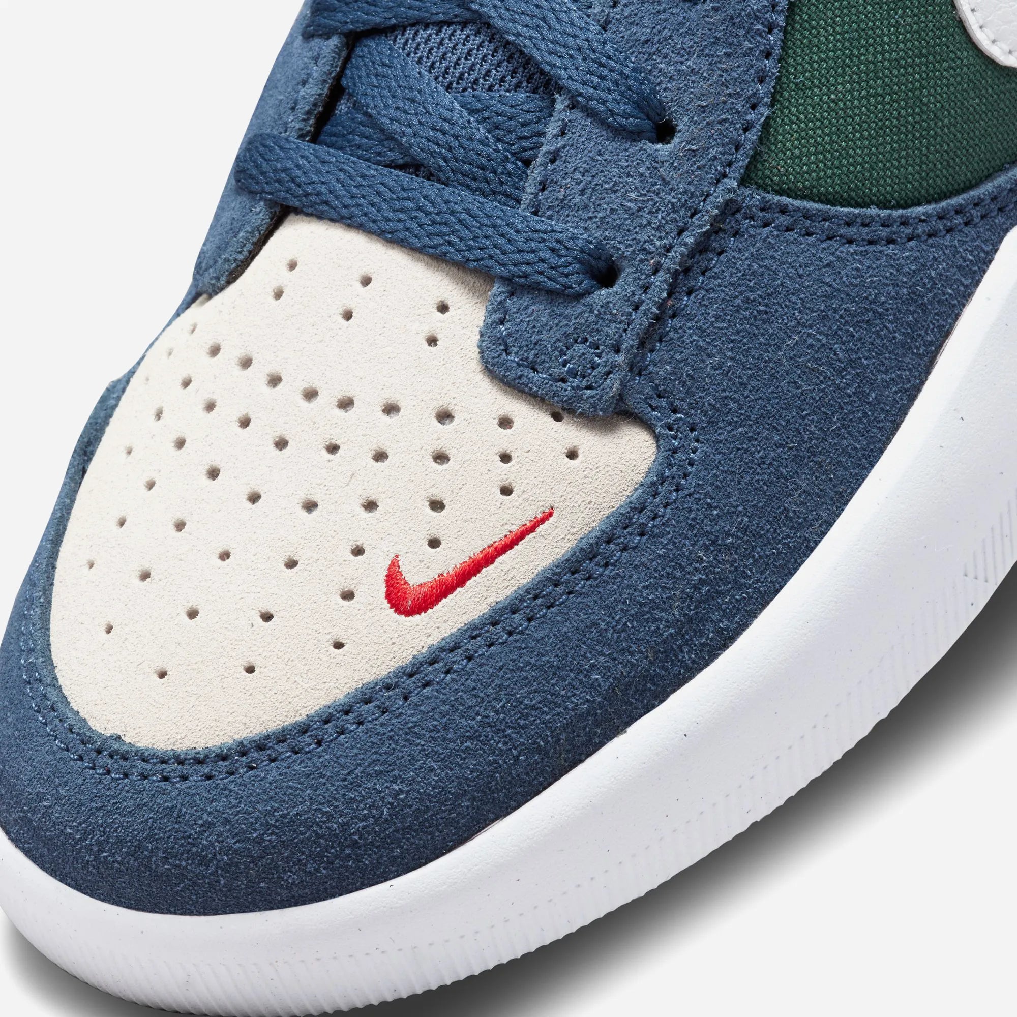 Nike SB Force 58 Sneakers Navy Noble Green