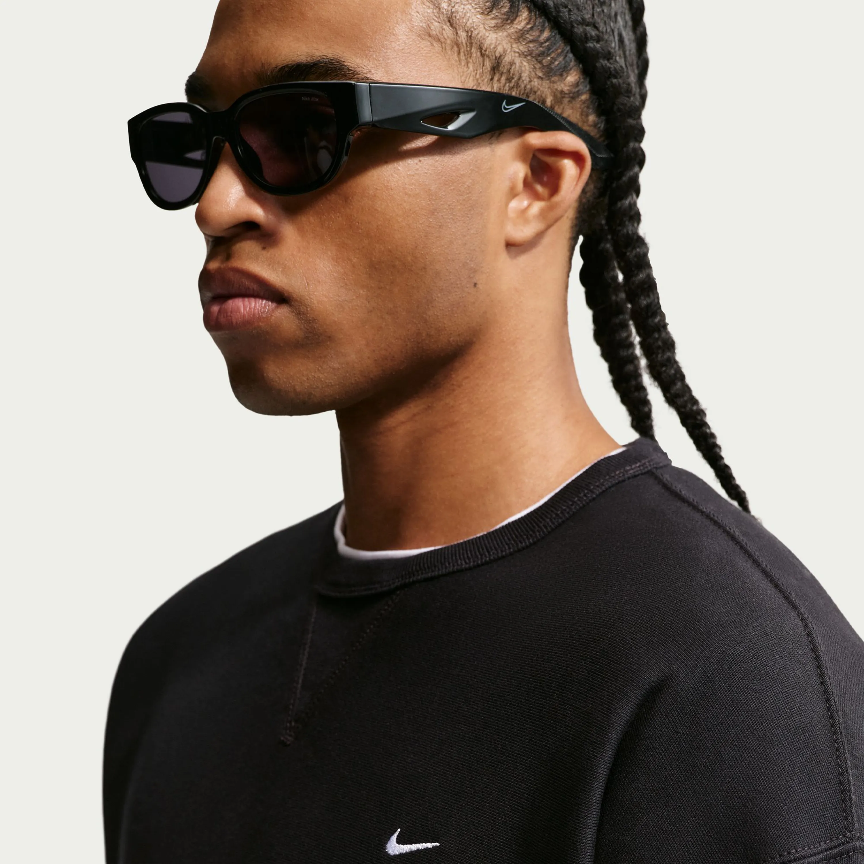 Sweat Nike Solo Swoosh Crewneck Noir