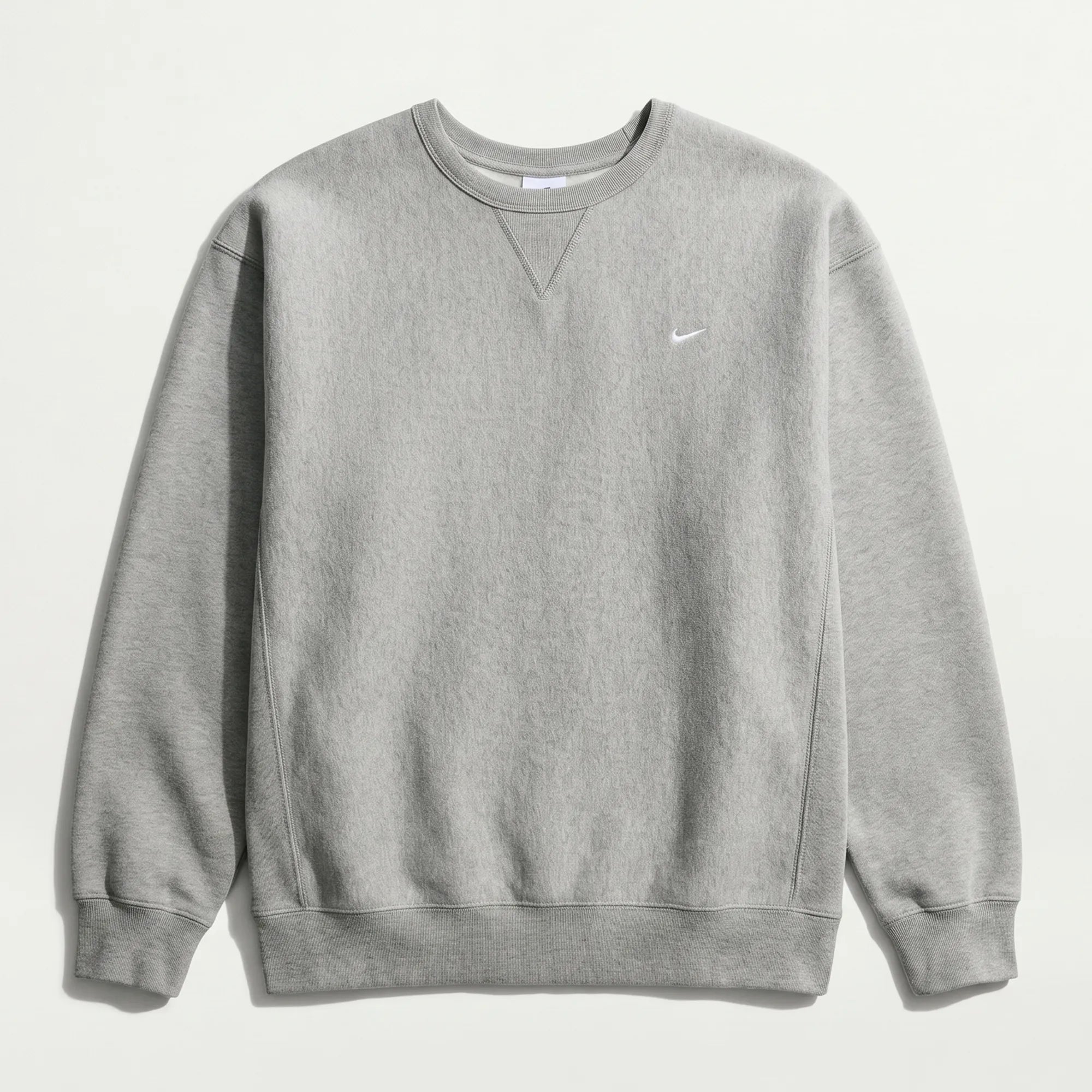 Sweat Nike Solo Swoosh Crewneck Gris Chine