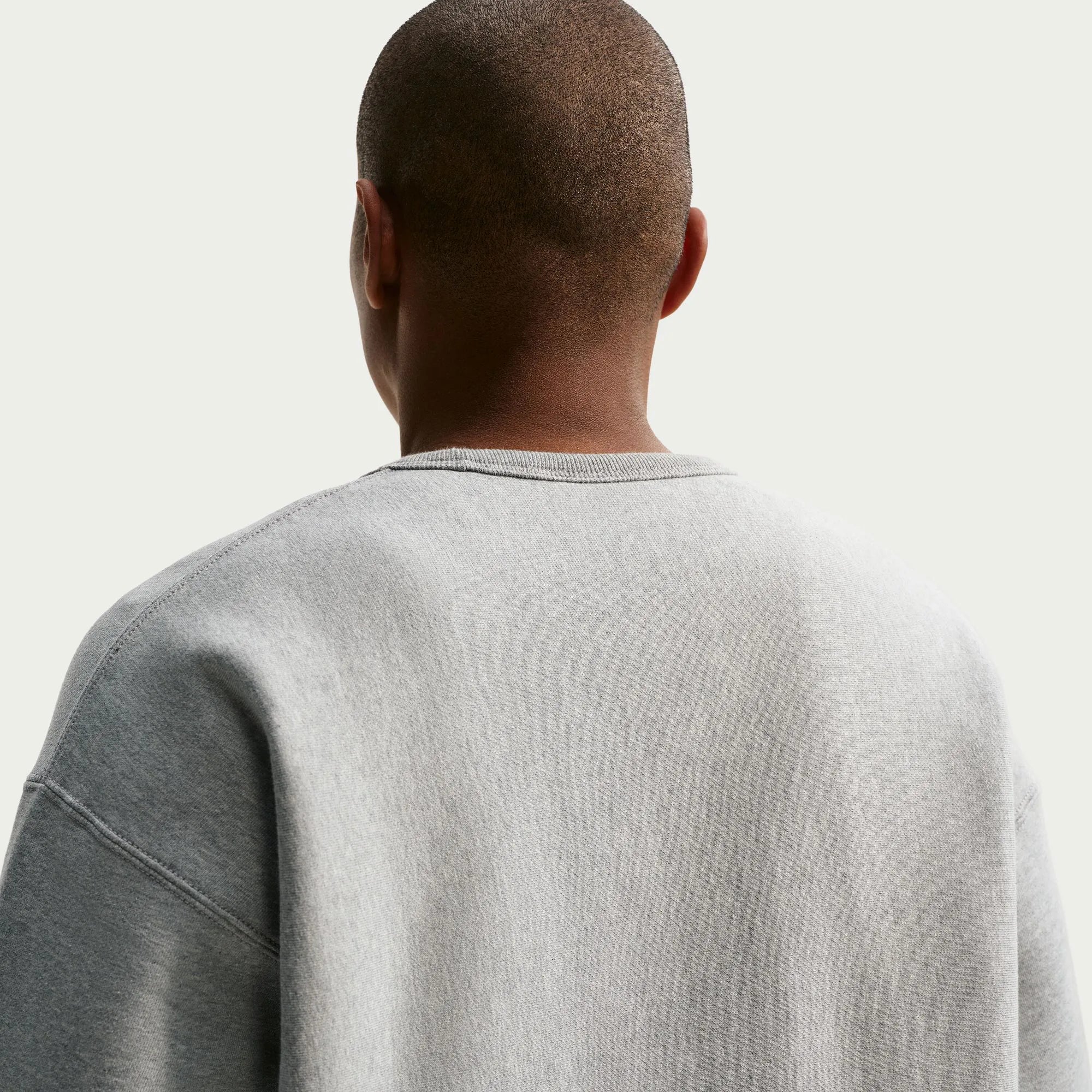 Sweat Nike Solo Swoosh Crewneck Gris Chine