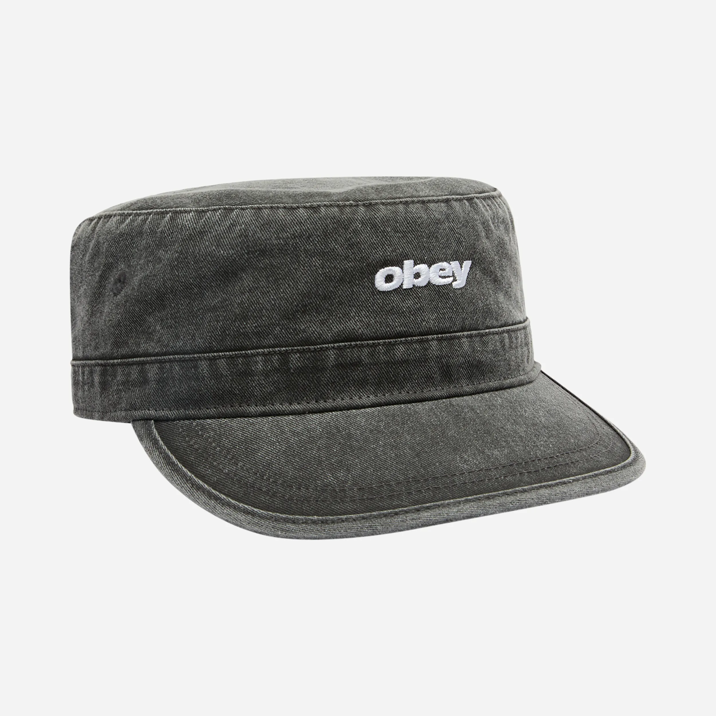 Obey Boxcar Pillbox Hat Pigment Black