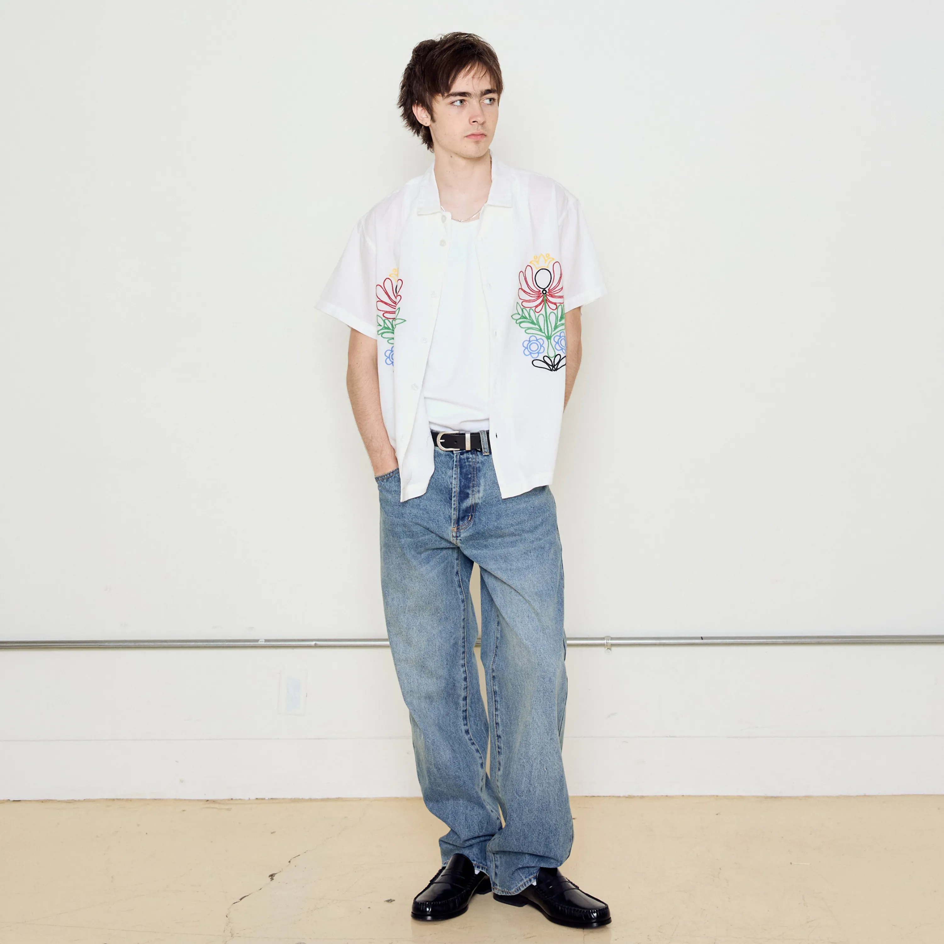 Obey Boxcar Straight Leg Denim Heavy Vintage Indigo