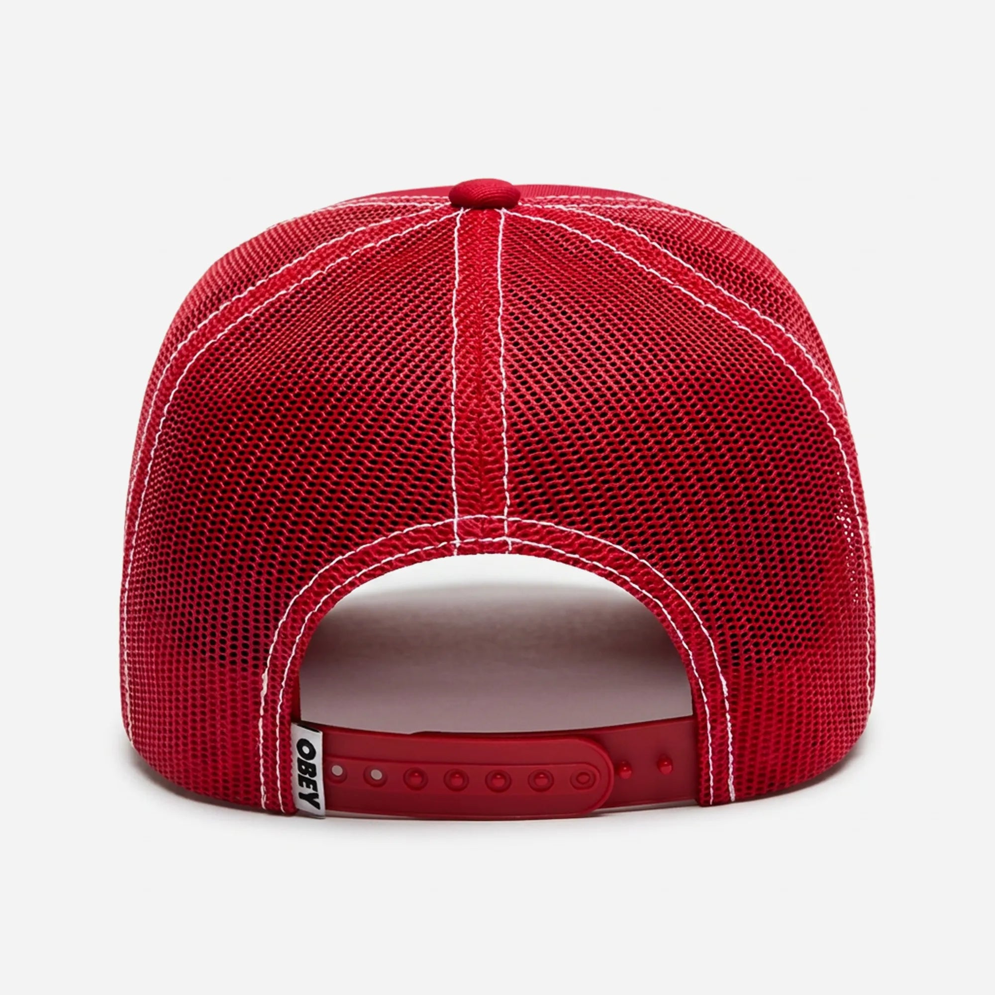 Obey Form Trucker Cap True Red