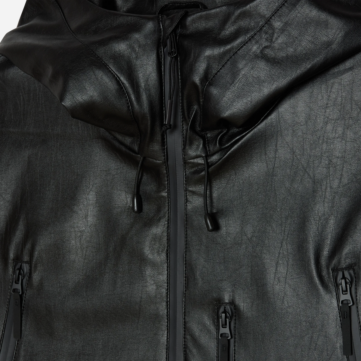 Obey Walter Work Jacket Black Faded Wash