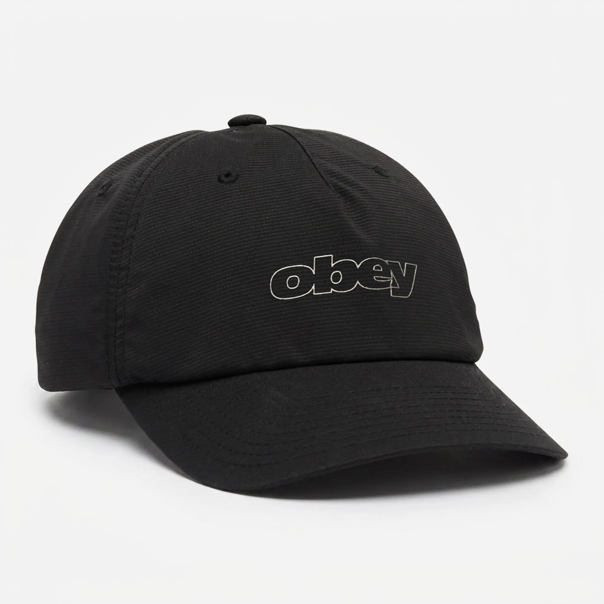 Obey Scramble 5 Panel Cap Black