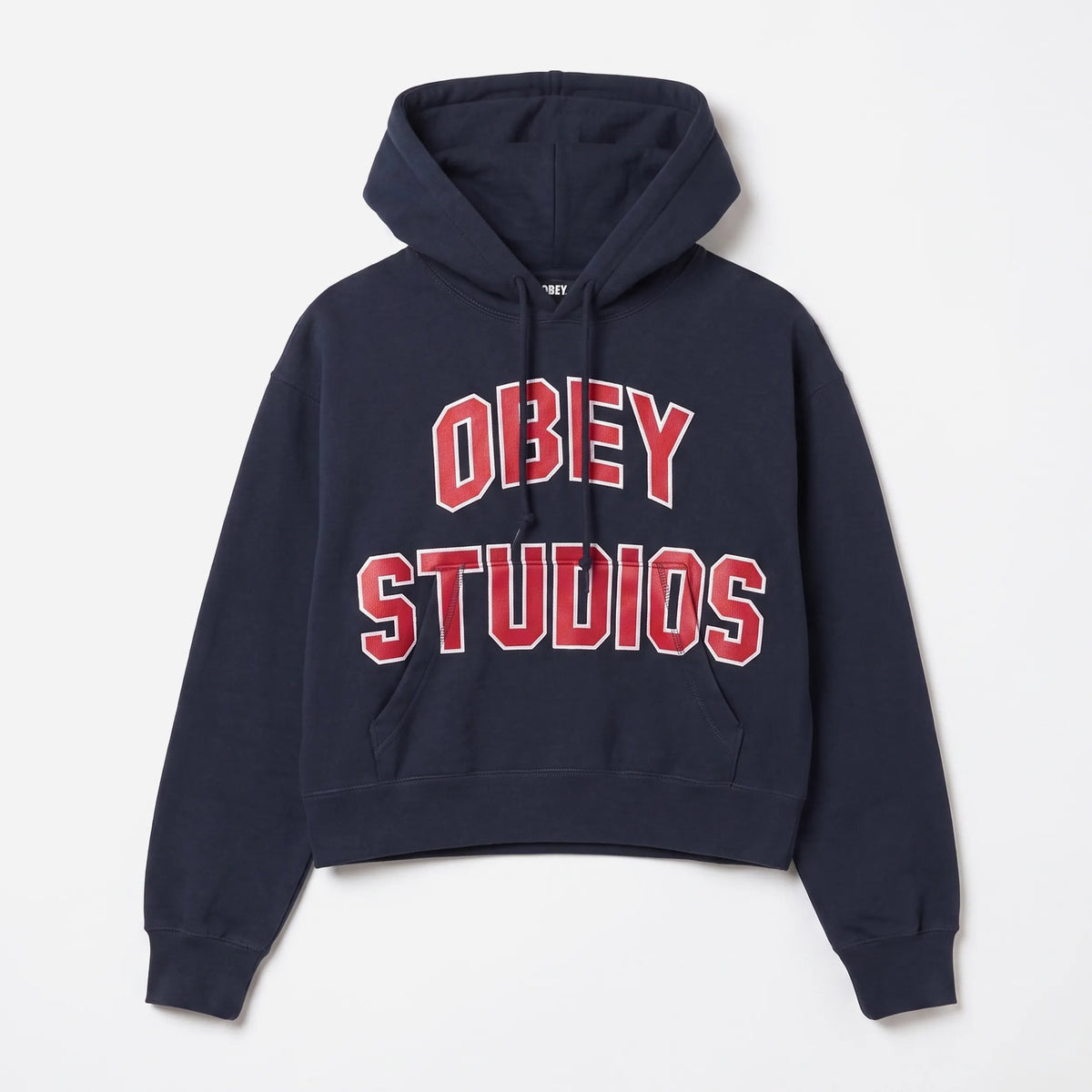 Obey Studios Collegiate Pullover Dark Navy