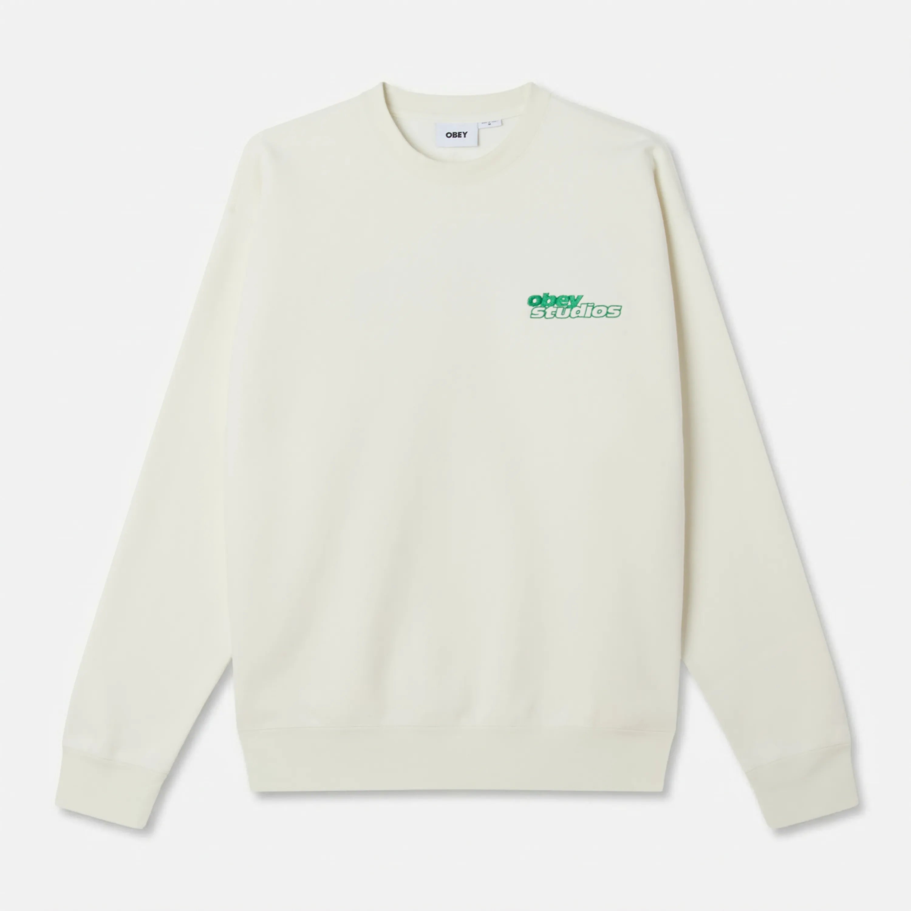 Obey Tonic Crew Sweatshirt Off White