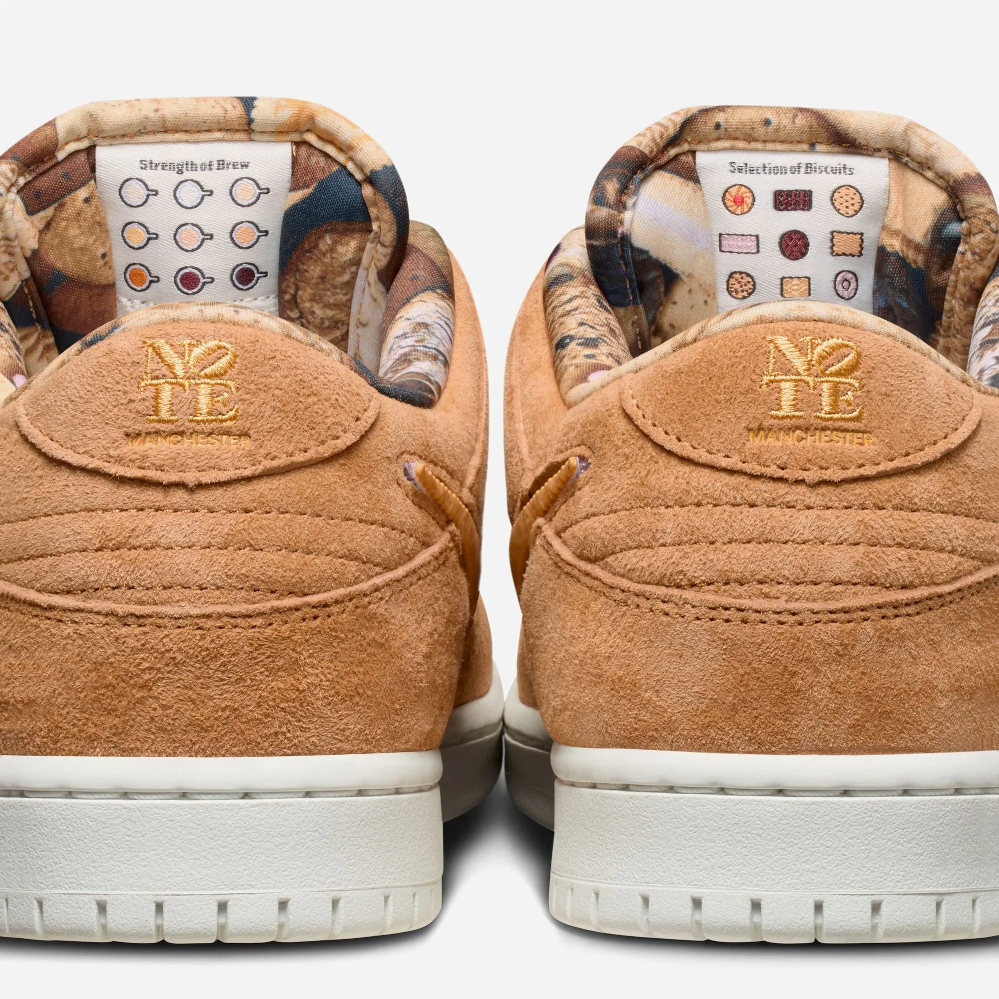 Sneakers Nike SB Dunk Low Pro x Note QS - Flax honeycomb summit White sail