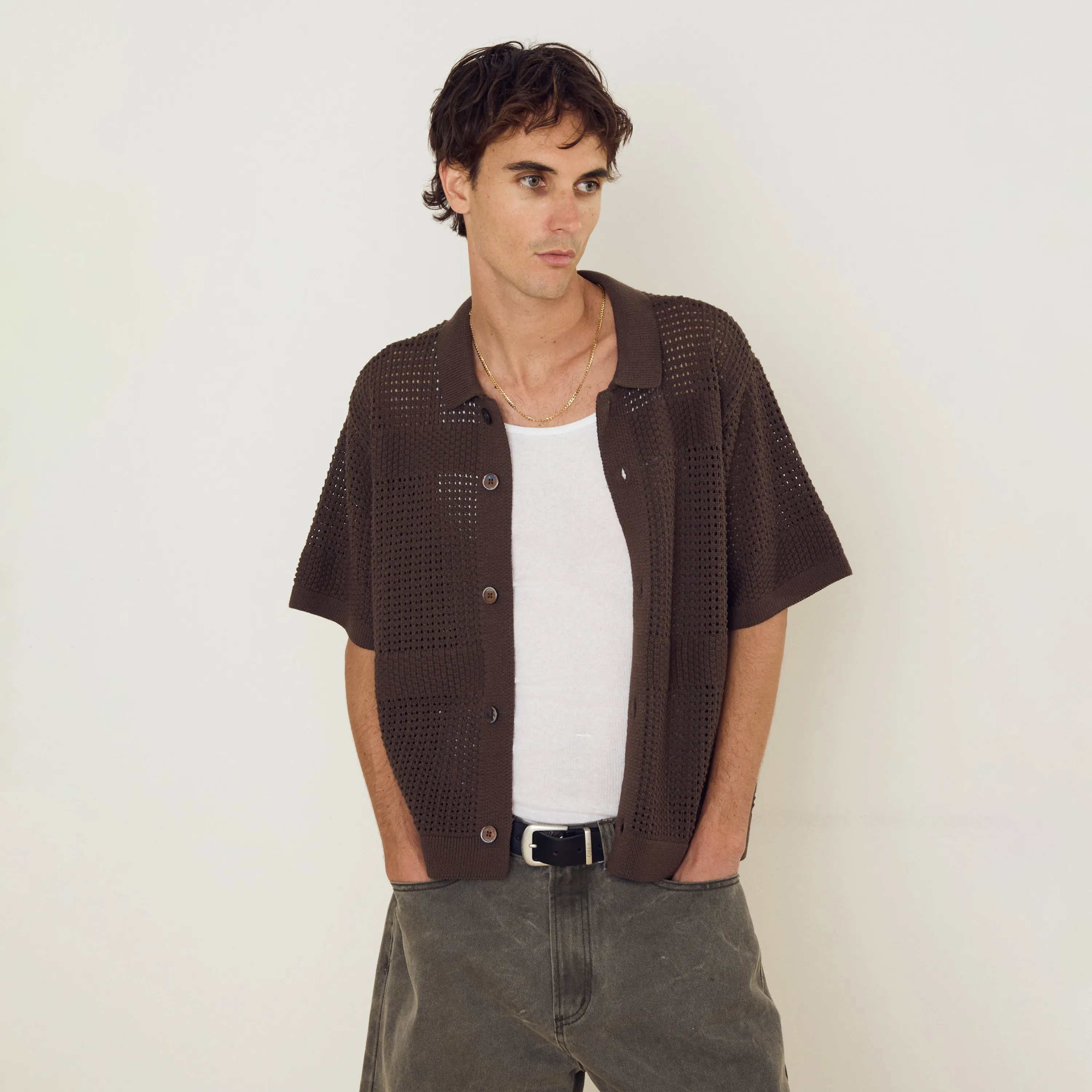 Chemise OBEY - Zach Shirt "Wren"