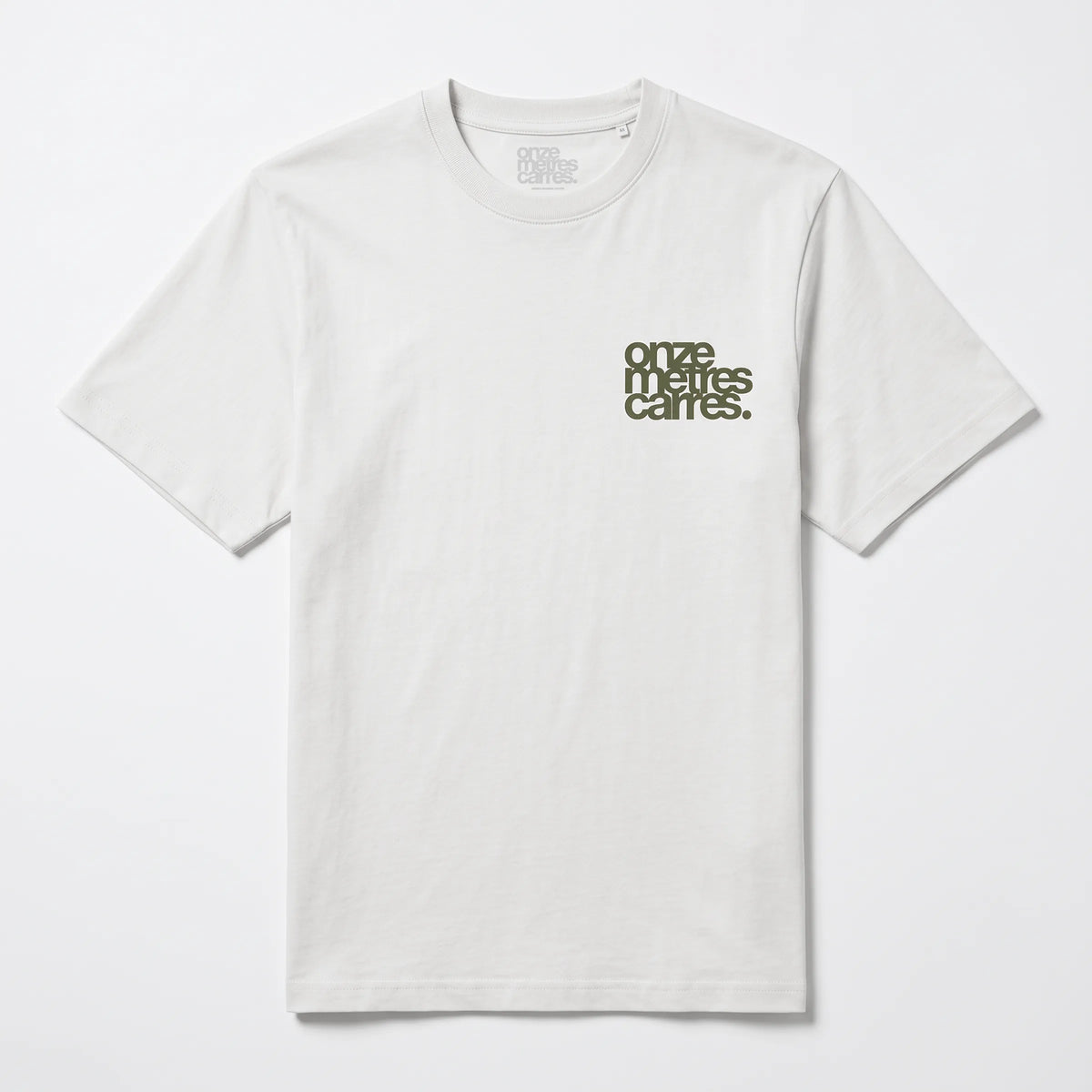 T-shirt Onze Mètres Carrés Heart Leopard White