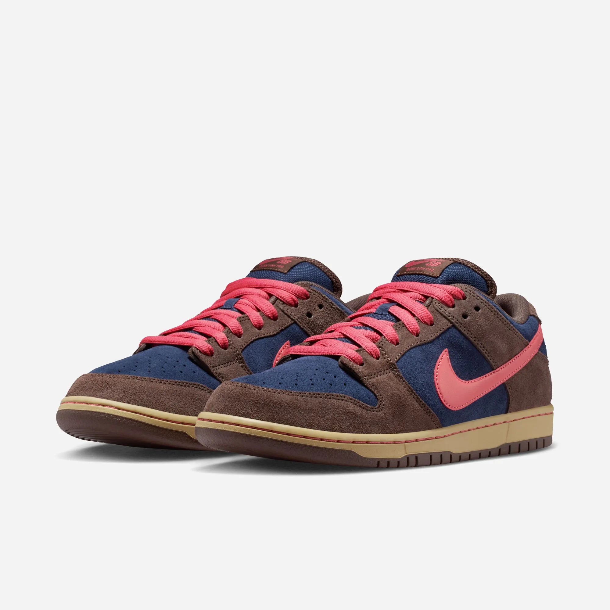 Nike SB Dunk Low Pro - Baroque Brown / Midnight Navy / Adobe