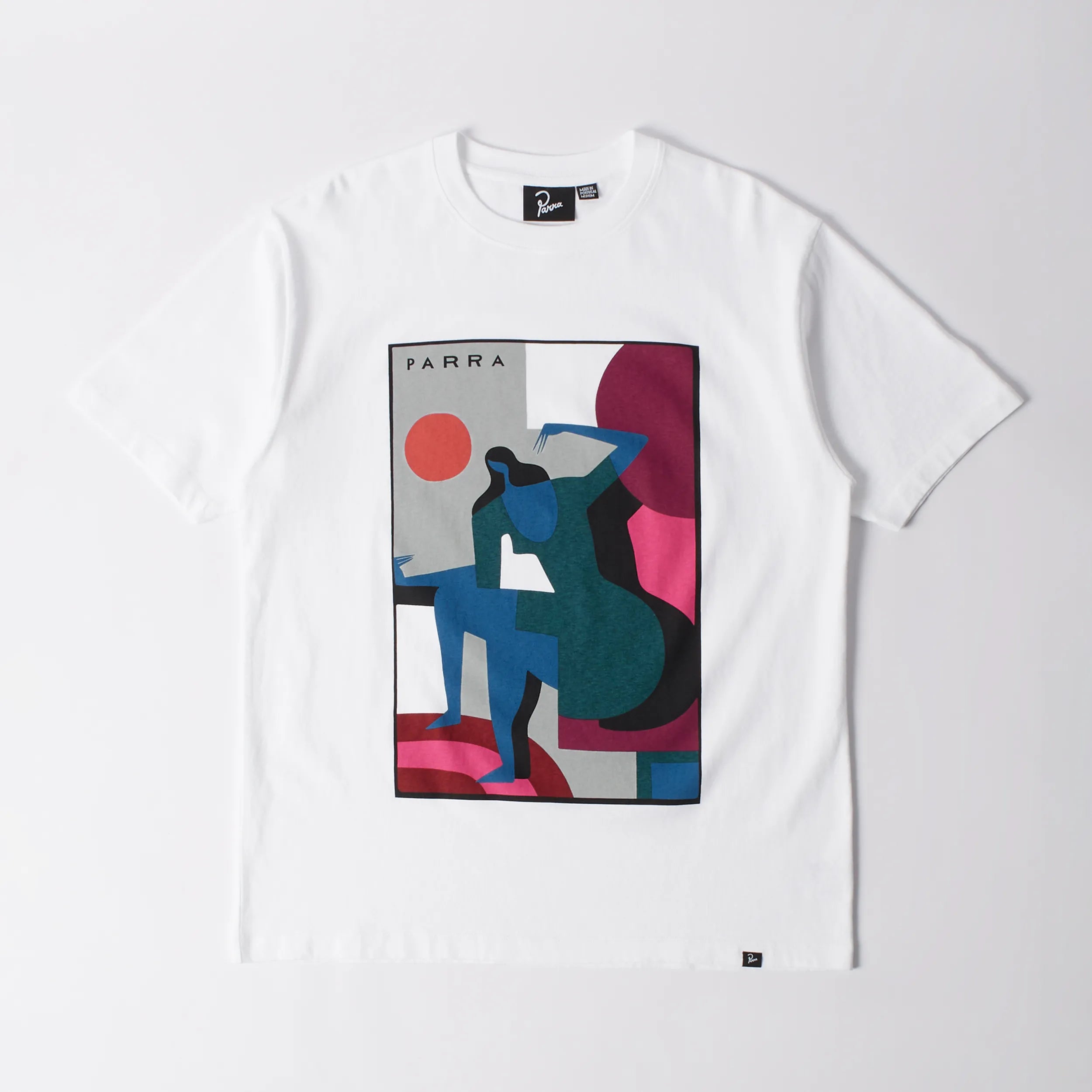 Parra Ball To The Face T-shirt White