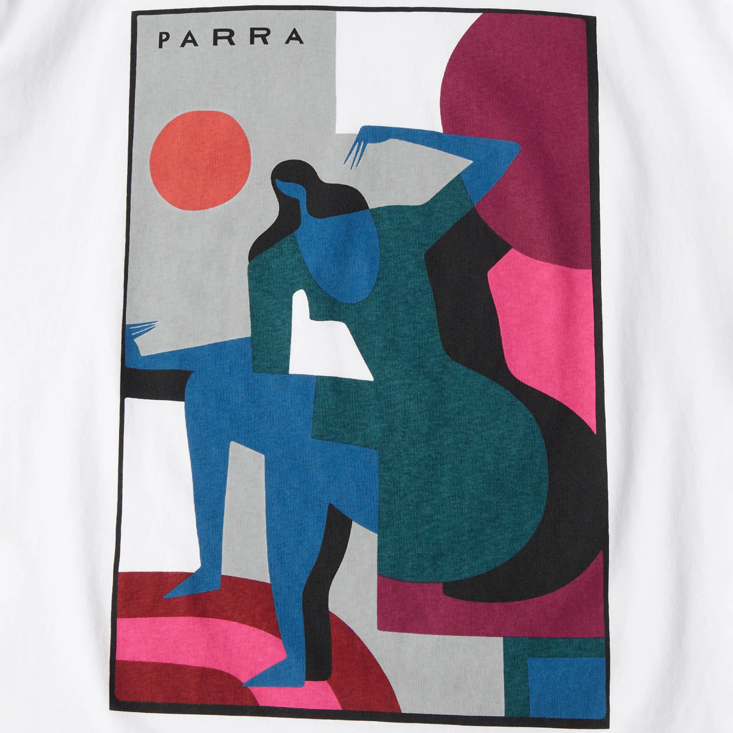 Parra Ball To The Face T-shirt White