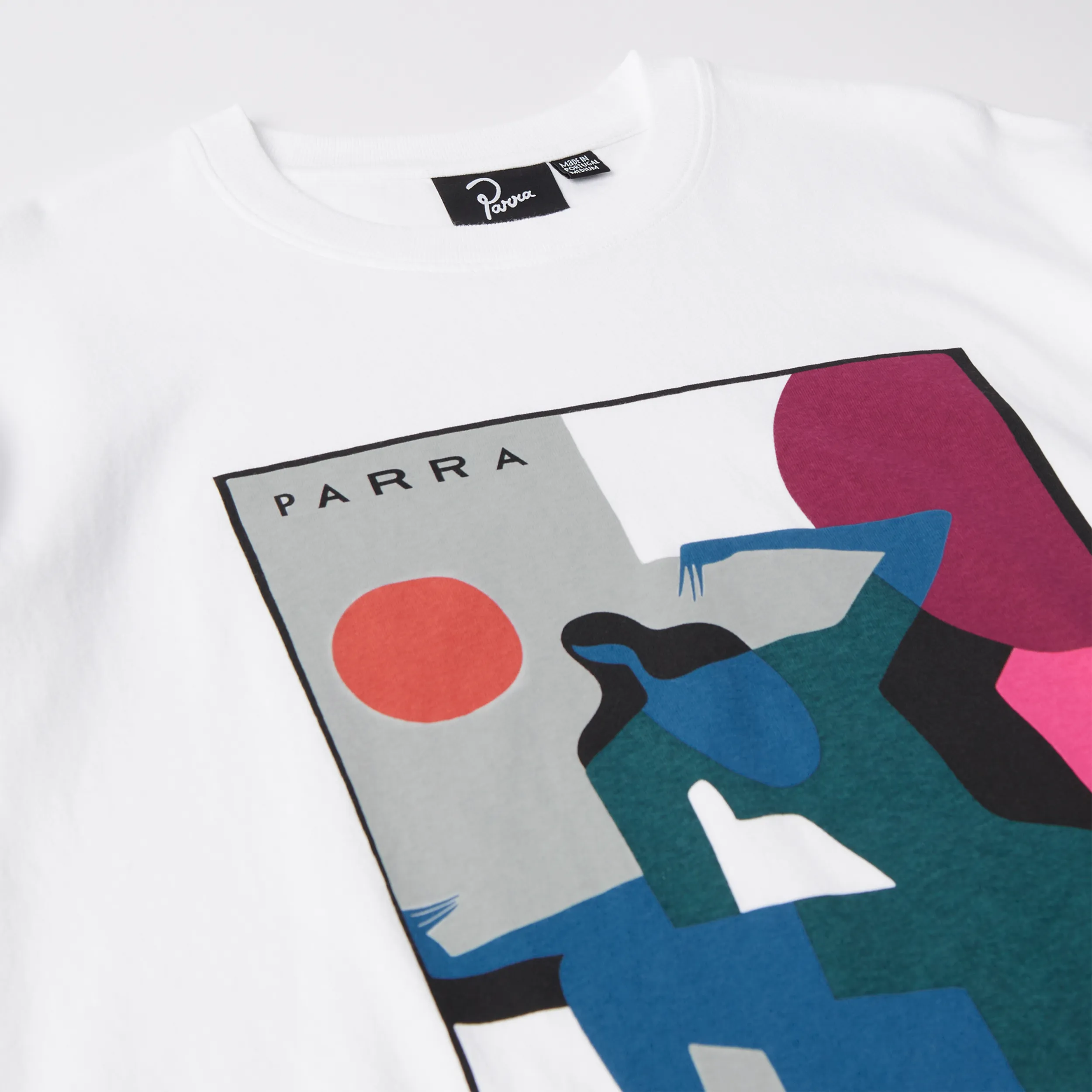 Parra Ball To The Face T-shirt White