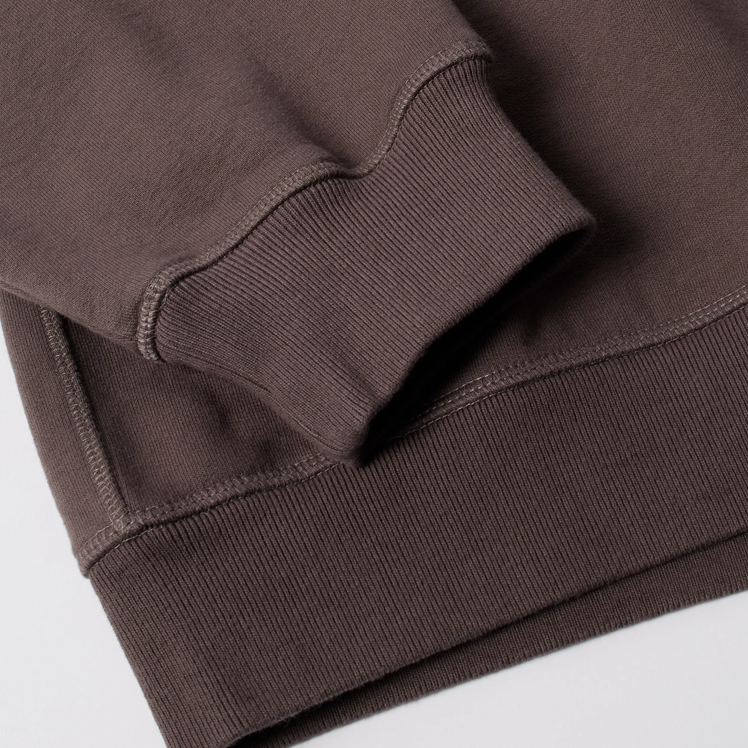 Parra Gasoline Crewneck Sweatshirt Brown