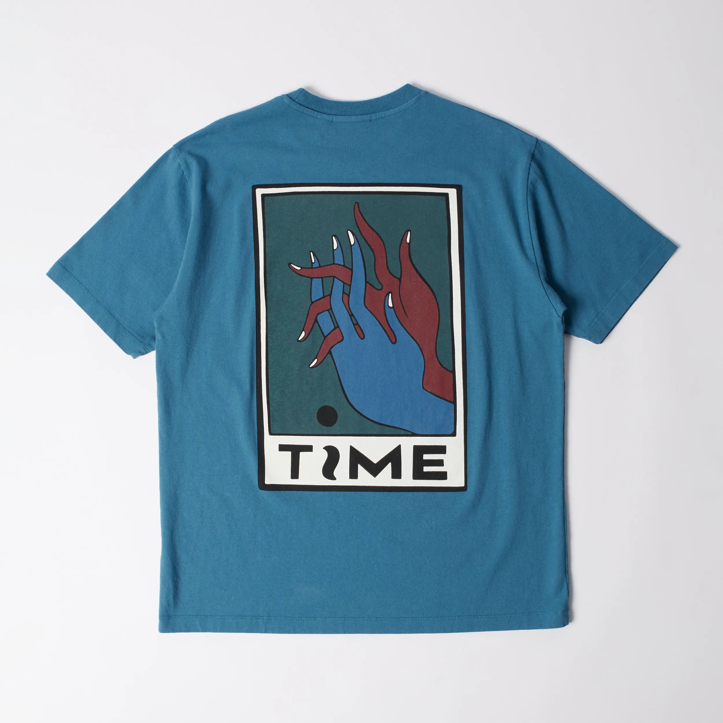 T-shirt Parra Hands Of Time Bleu