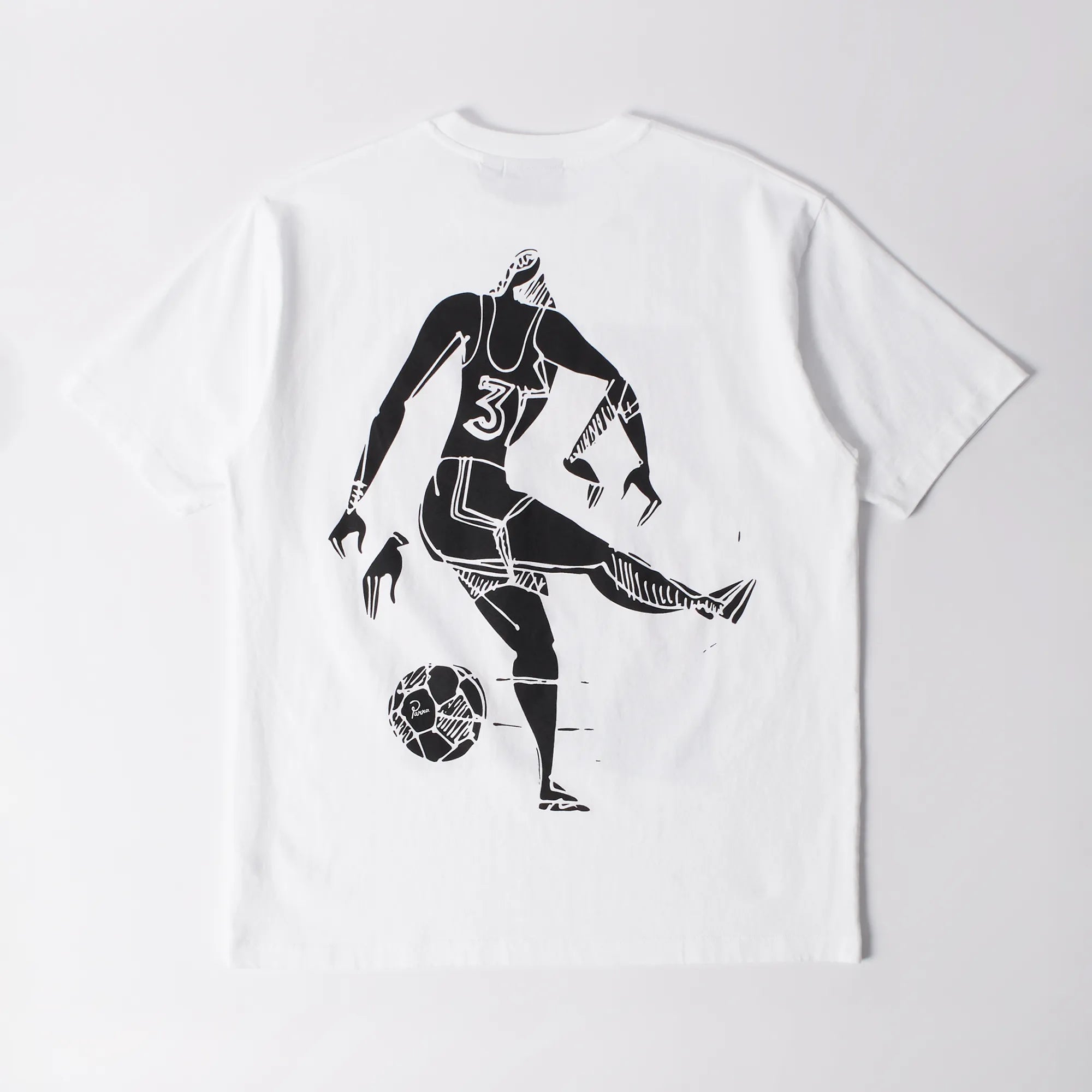 Parra Kicked Around White T-Shirt