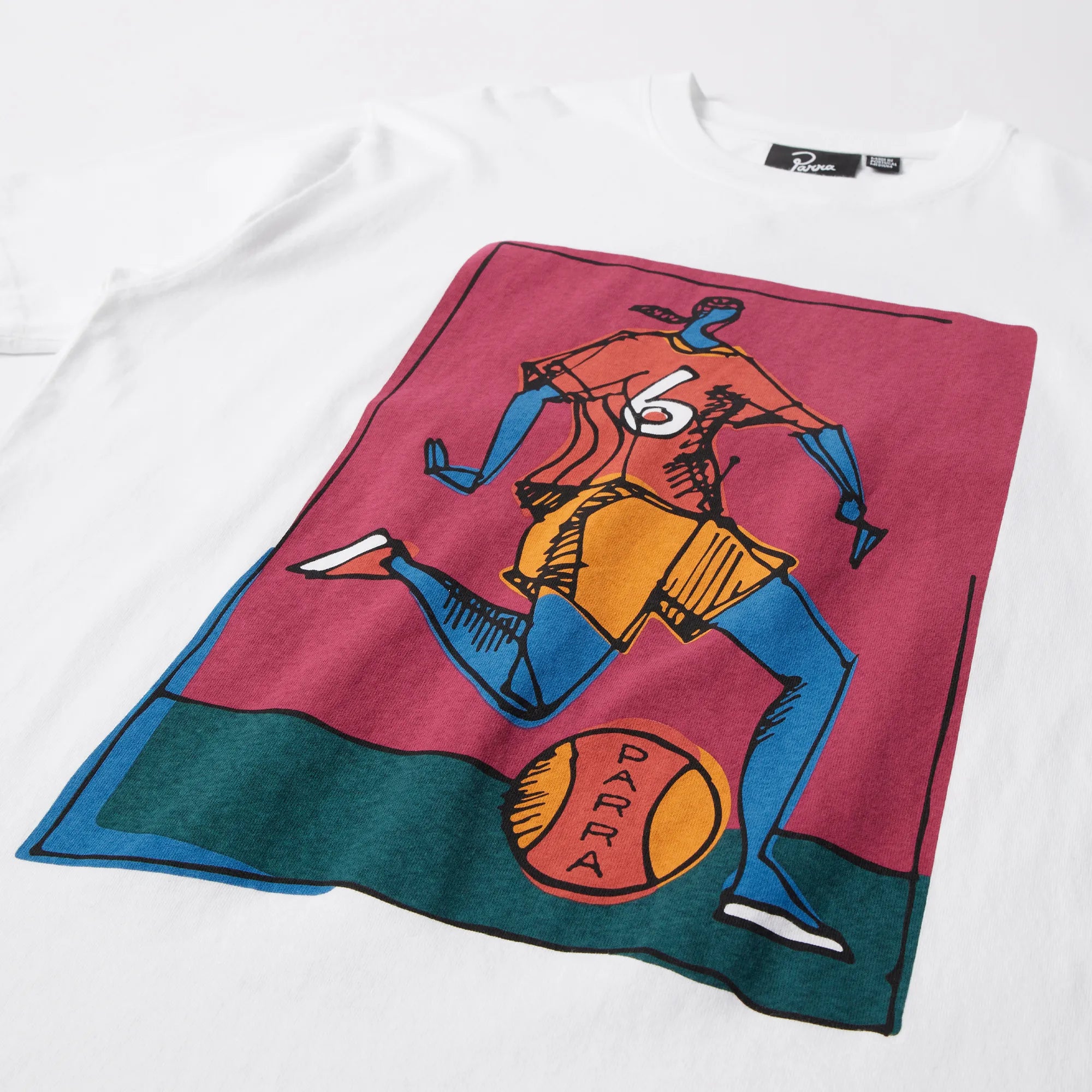 T-Shirt Parra Kicked Around White