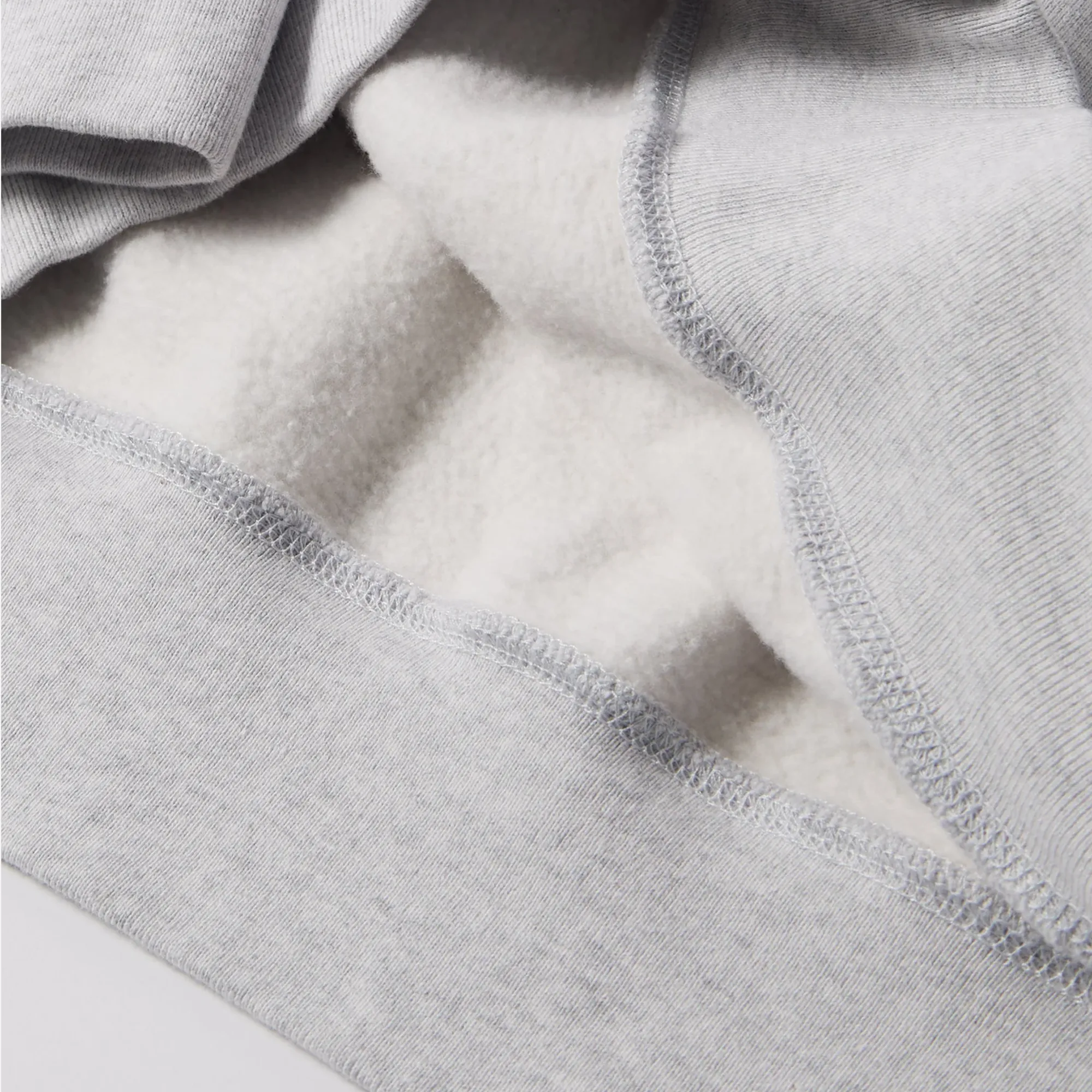Parra Long Lost Leg Crew Neck Sweatshirt Heather Grey