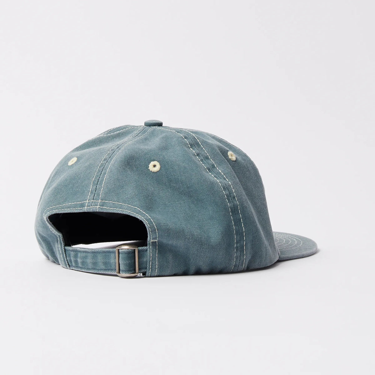 Parra Lowercase script logo 6 panel hat blue