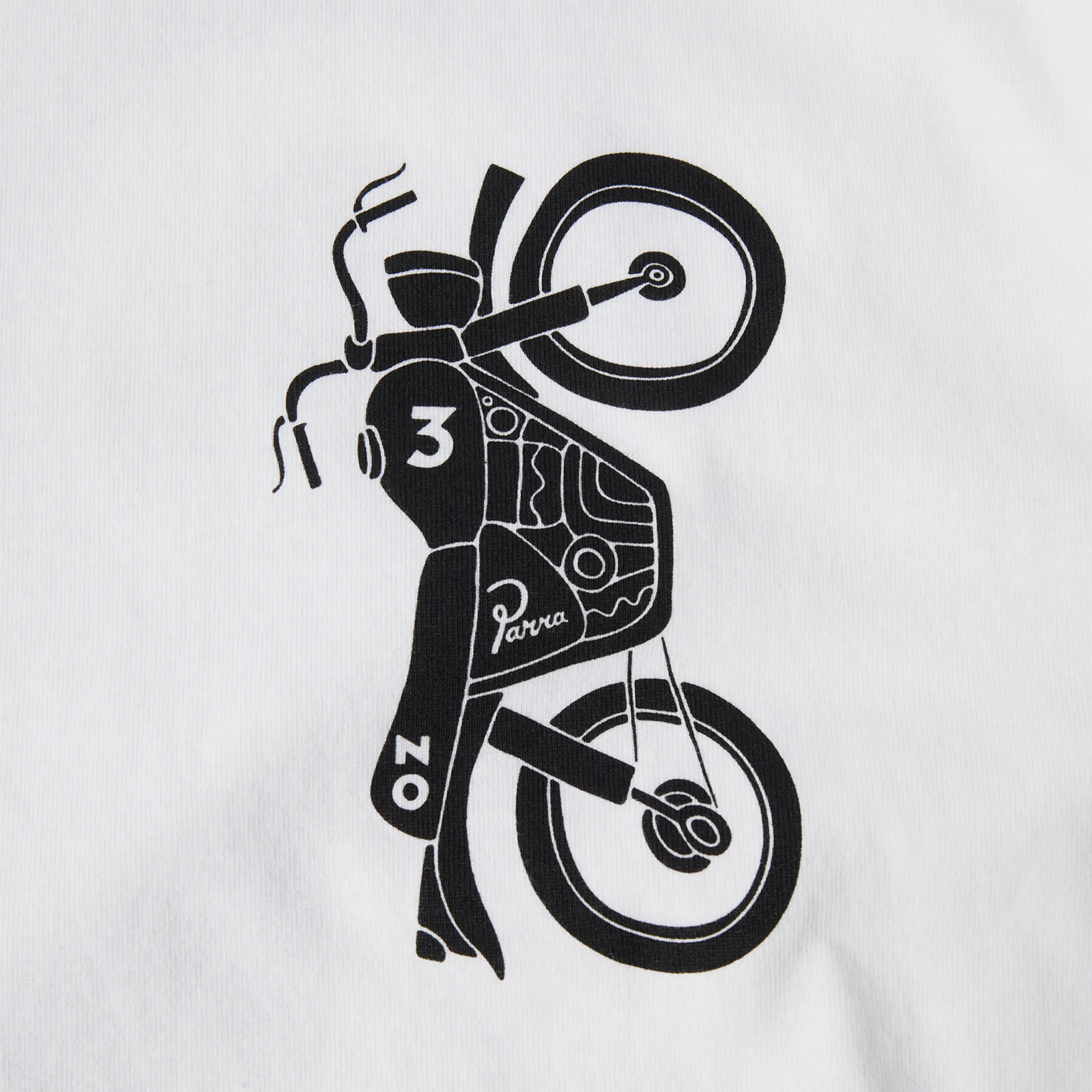 T-shirt Parra Not another boat White
