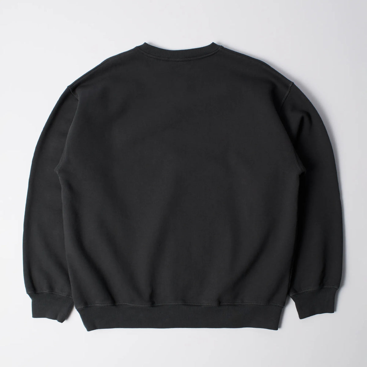 Sweat Col Rond Parra Signature Noir