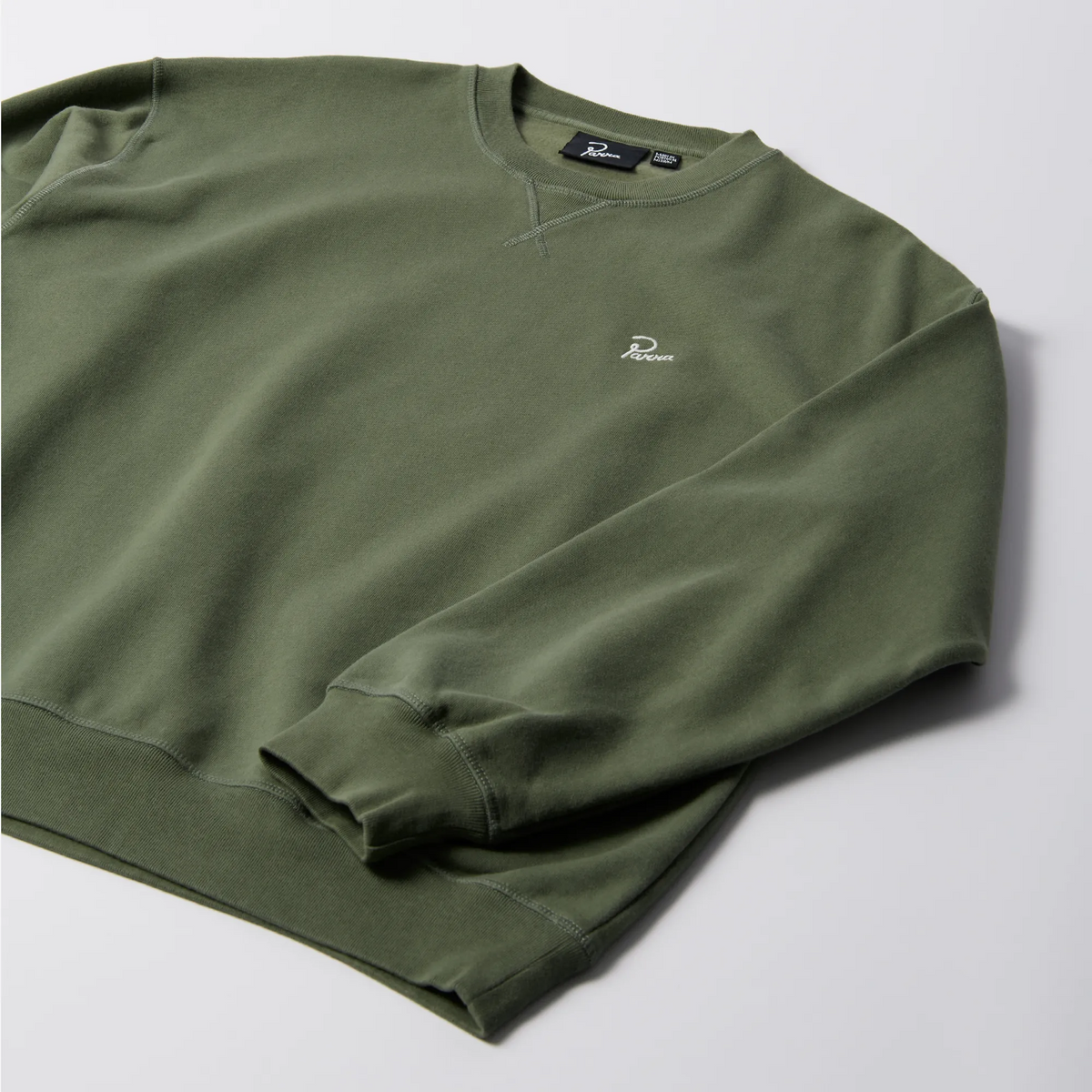 Sweat Col Rond Parra Signature Vert