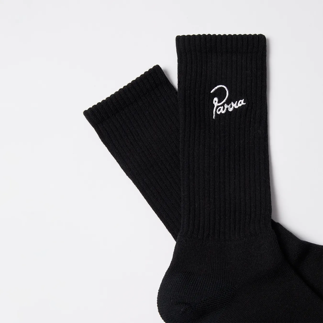 Chaussettes Parra Signature Crew Socks Black