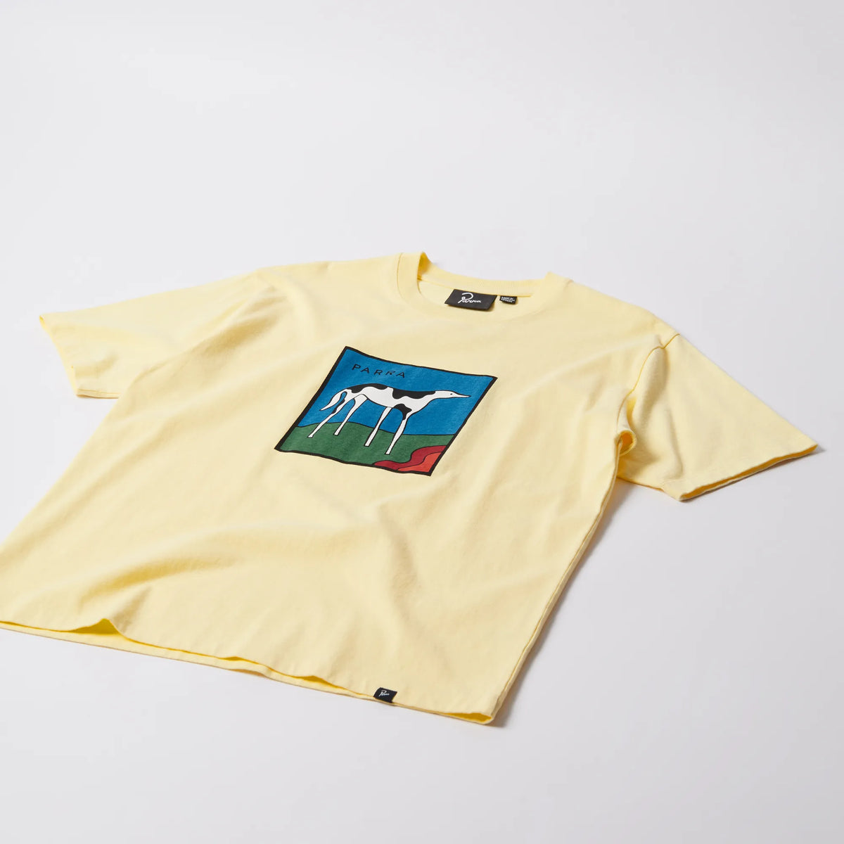 Parra Toxic Spill T-shirt Yellow