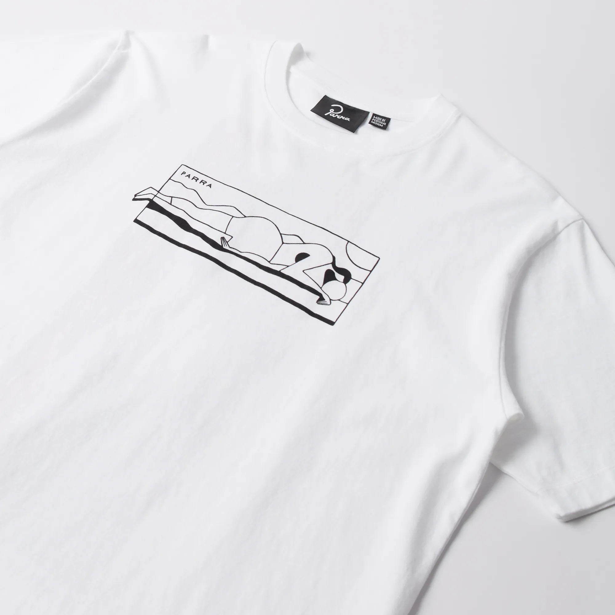 T-shirt Parra Vertical Thoughts White