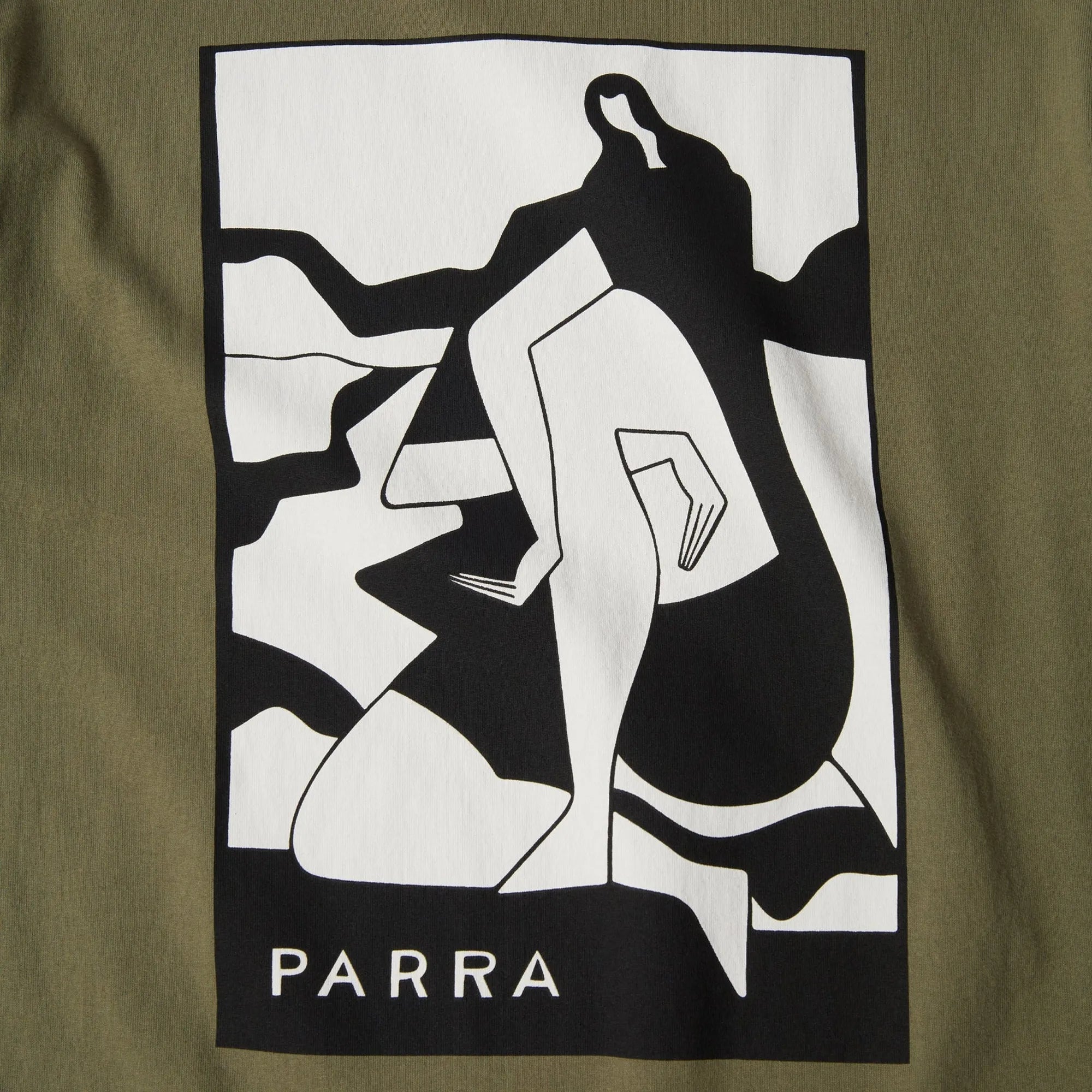 T-shirt Parra Waiting For You Green