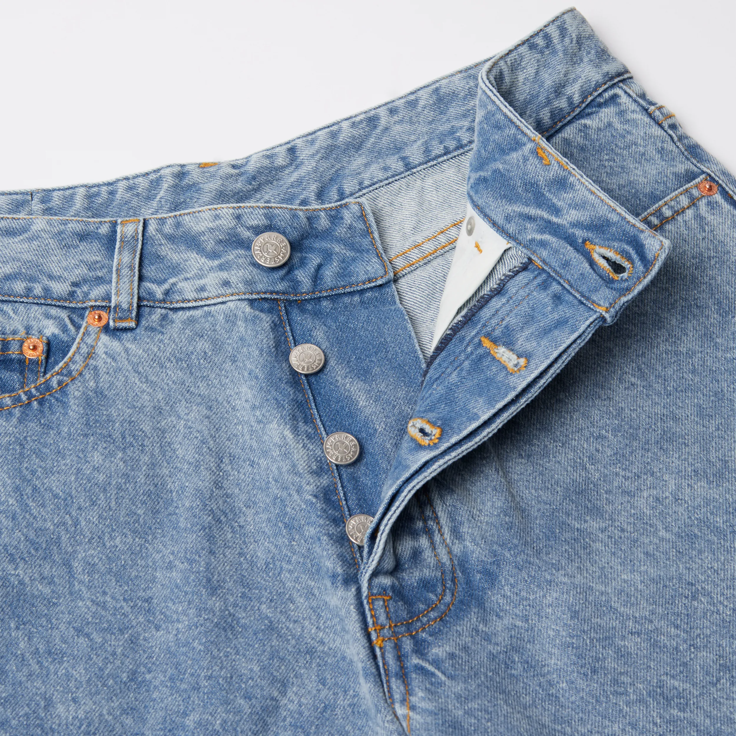 Parra Washed Up Jeans Washed Blue