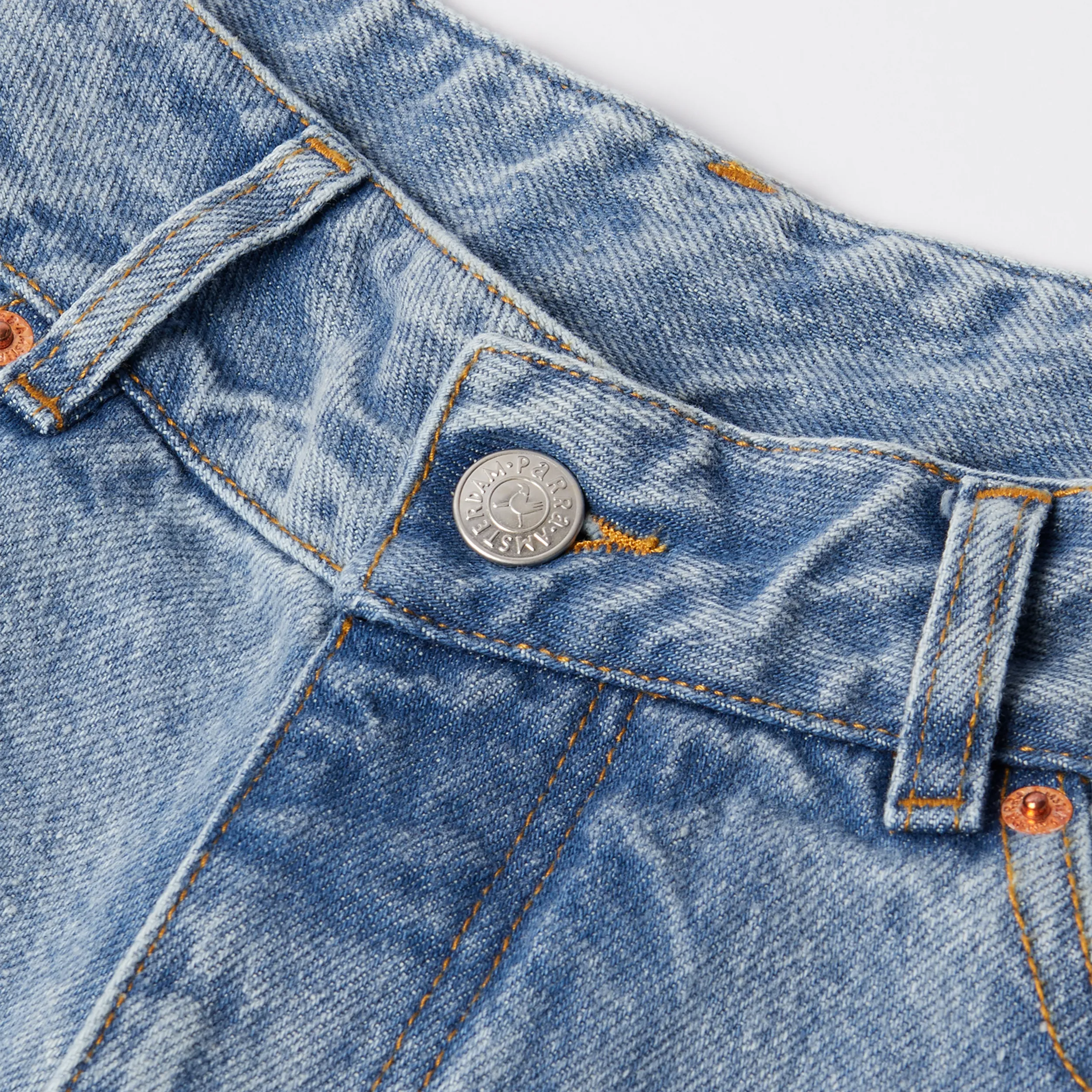 Parra Washed Up Jeans Washed Blue
