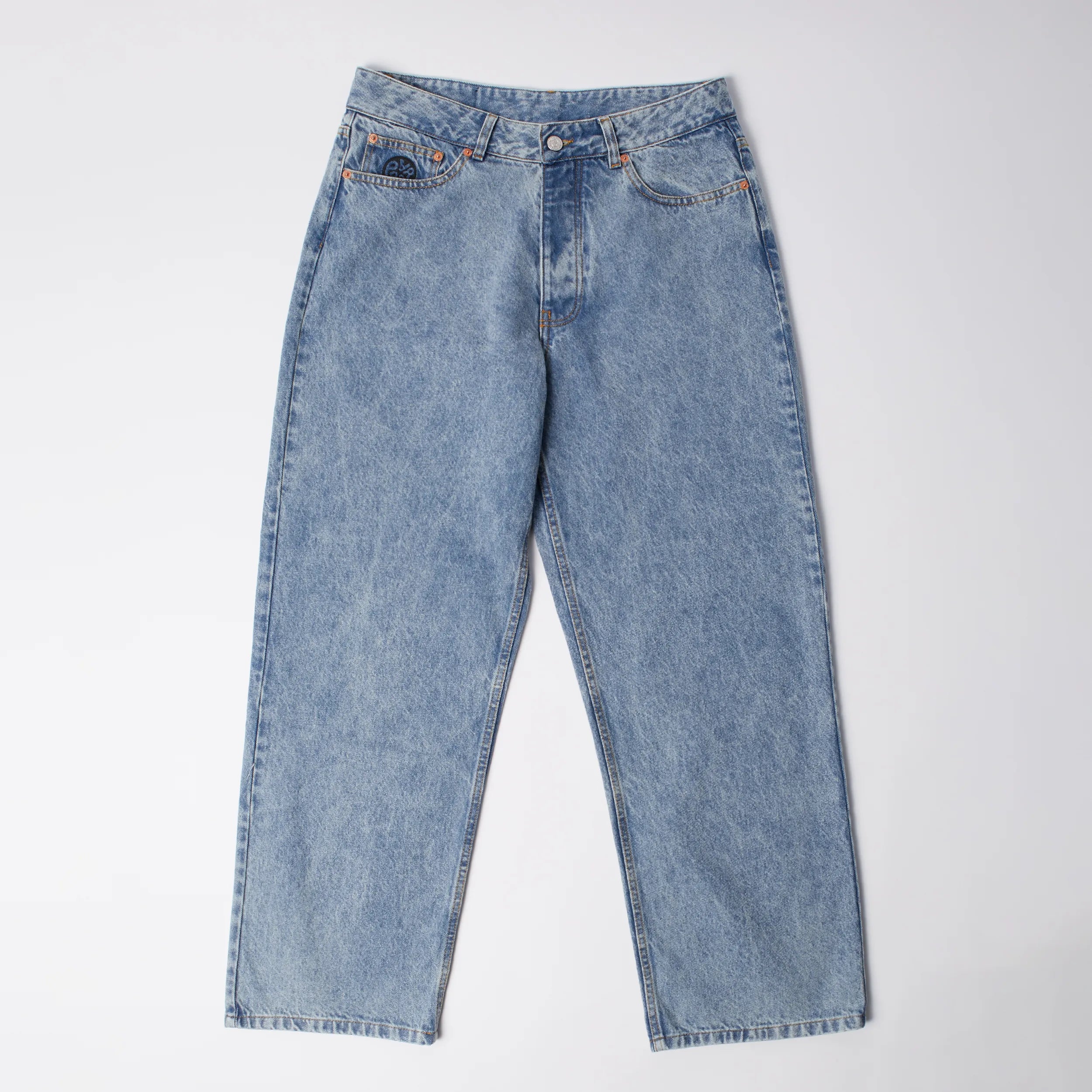 Parra Washed Up Jeans Washed Blue