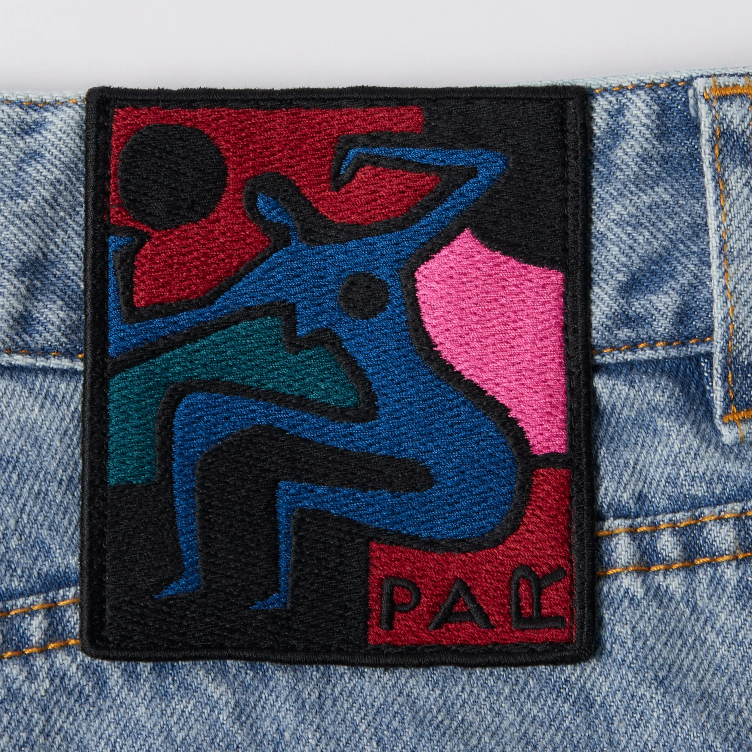 Parra Washed Up Jeans Washed Blue